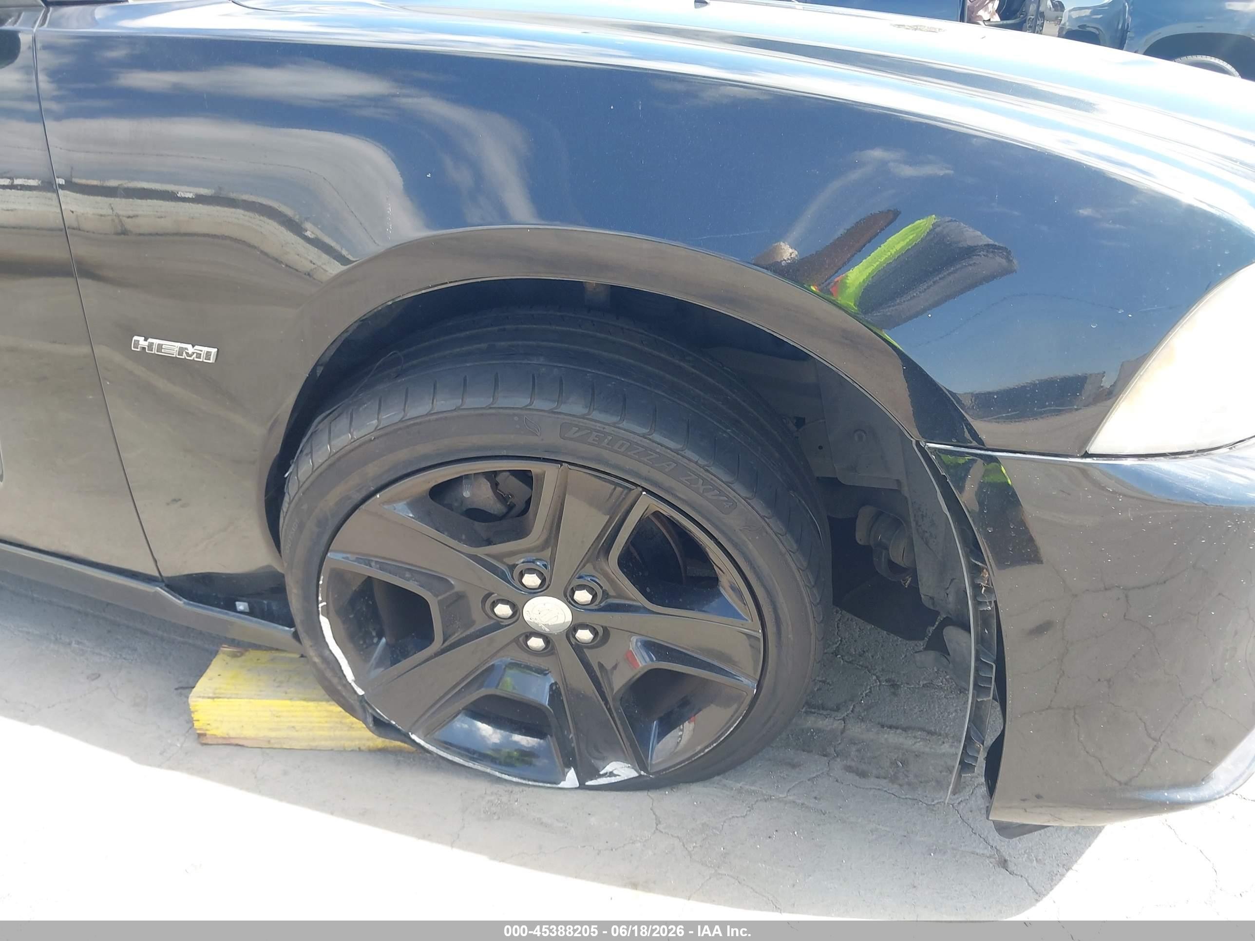 2011 Dodge Charger R/t Black vin: 2B3CL5CT9BH616626