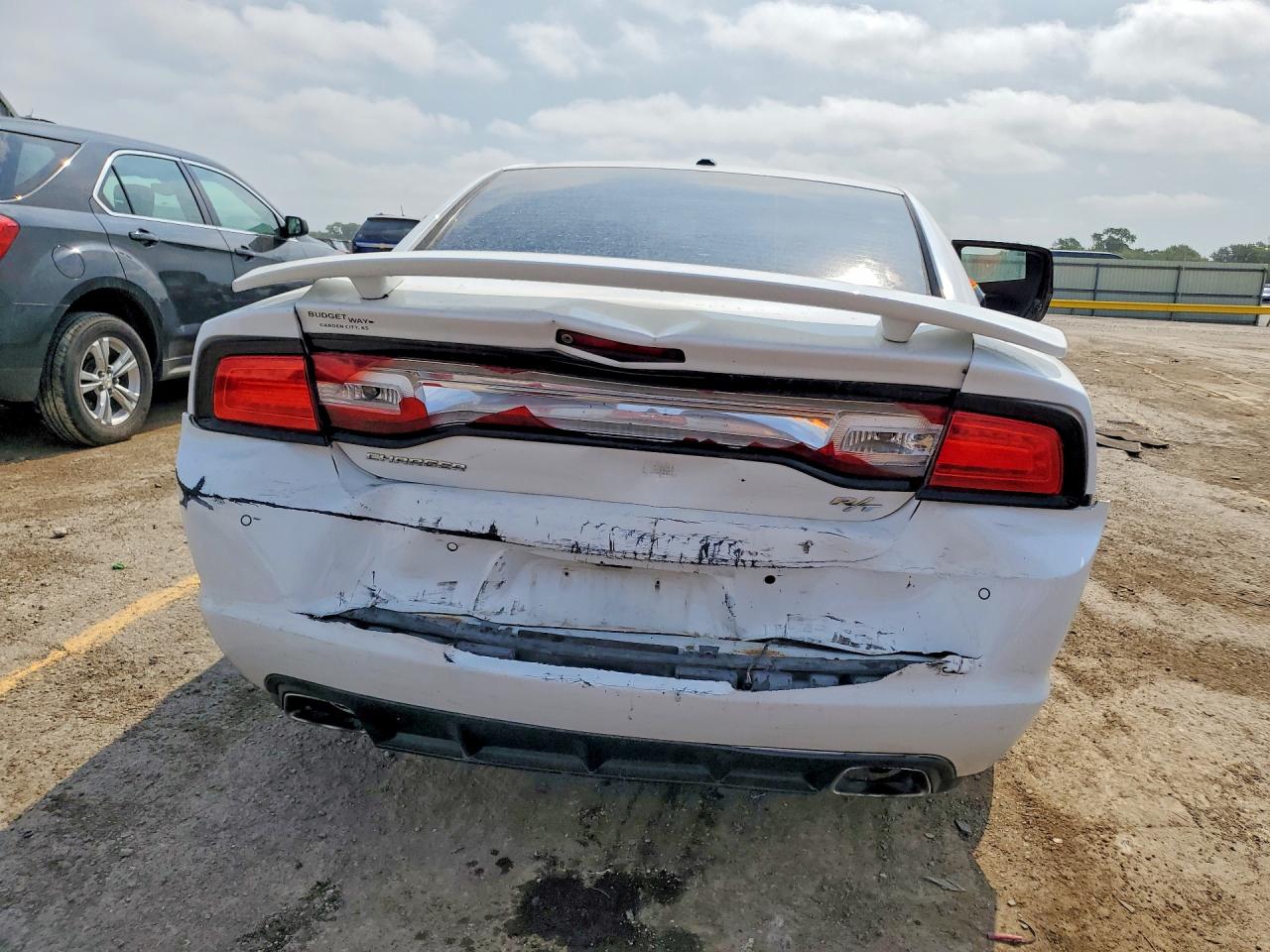 2011 Dodge Charger White vin: 2B3CL5CTXBH514283
