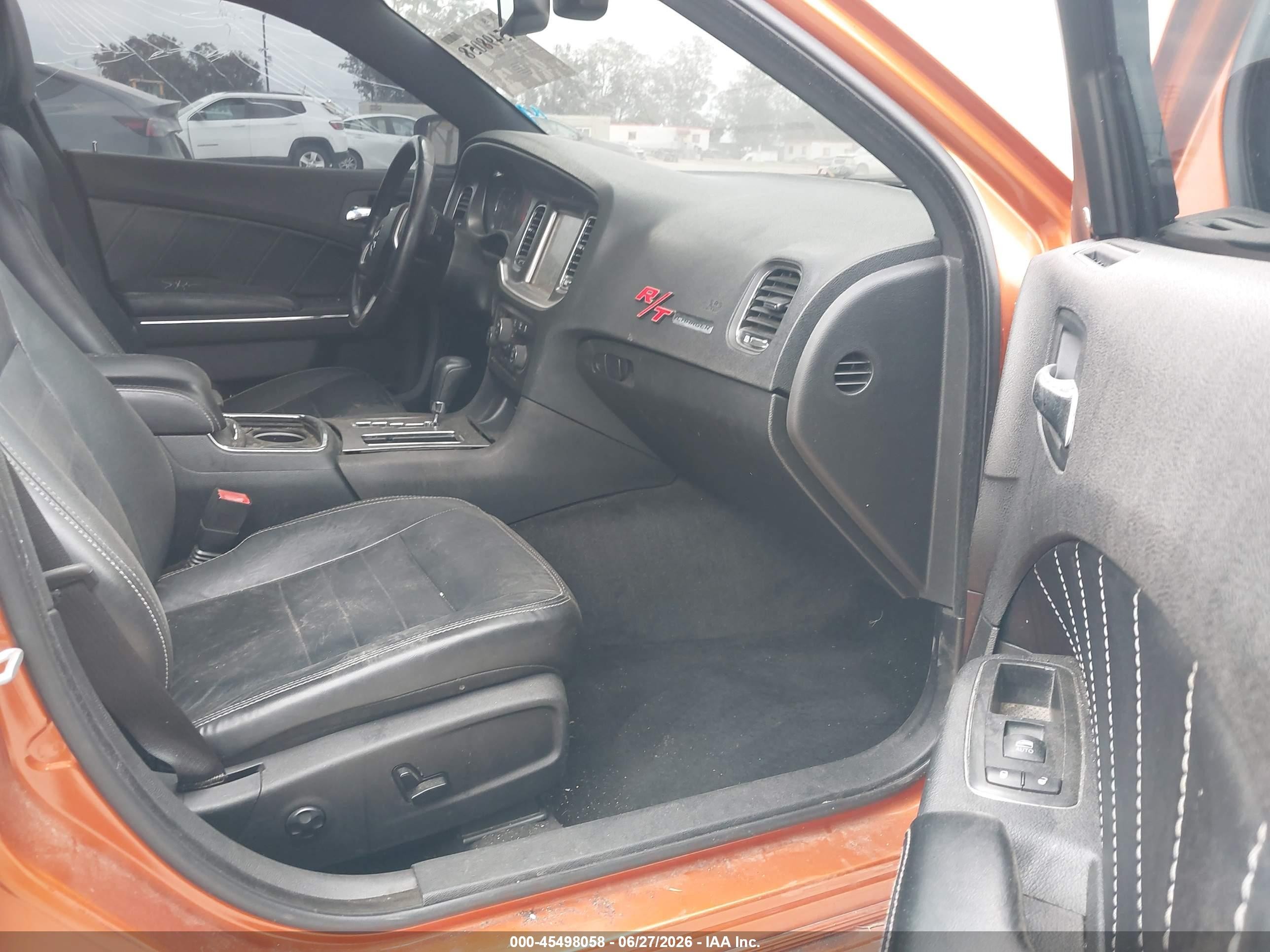 2011 Dodge Charger R/t Orange vin: 2B3CL5CTXBH609202
