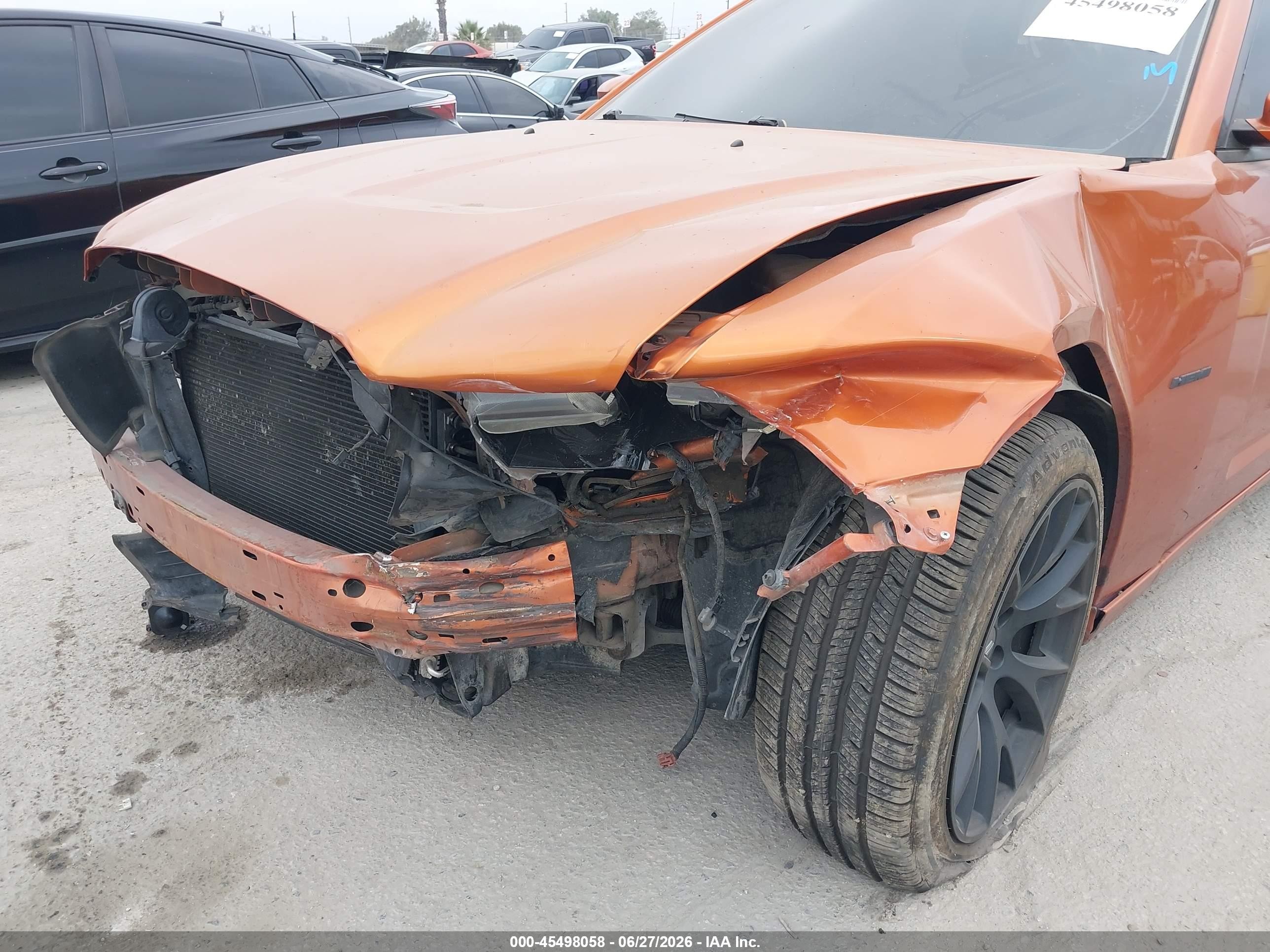 2011 Dodge Charger R/t Orange vin: 2B3CL5CTXBH609202