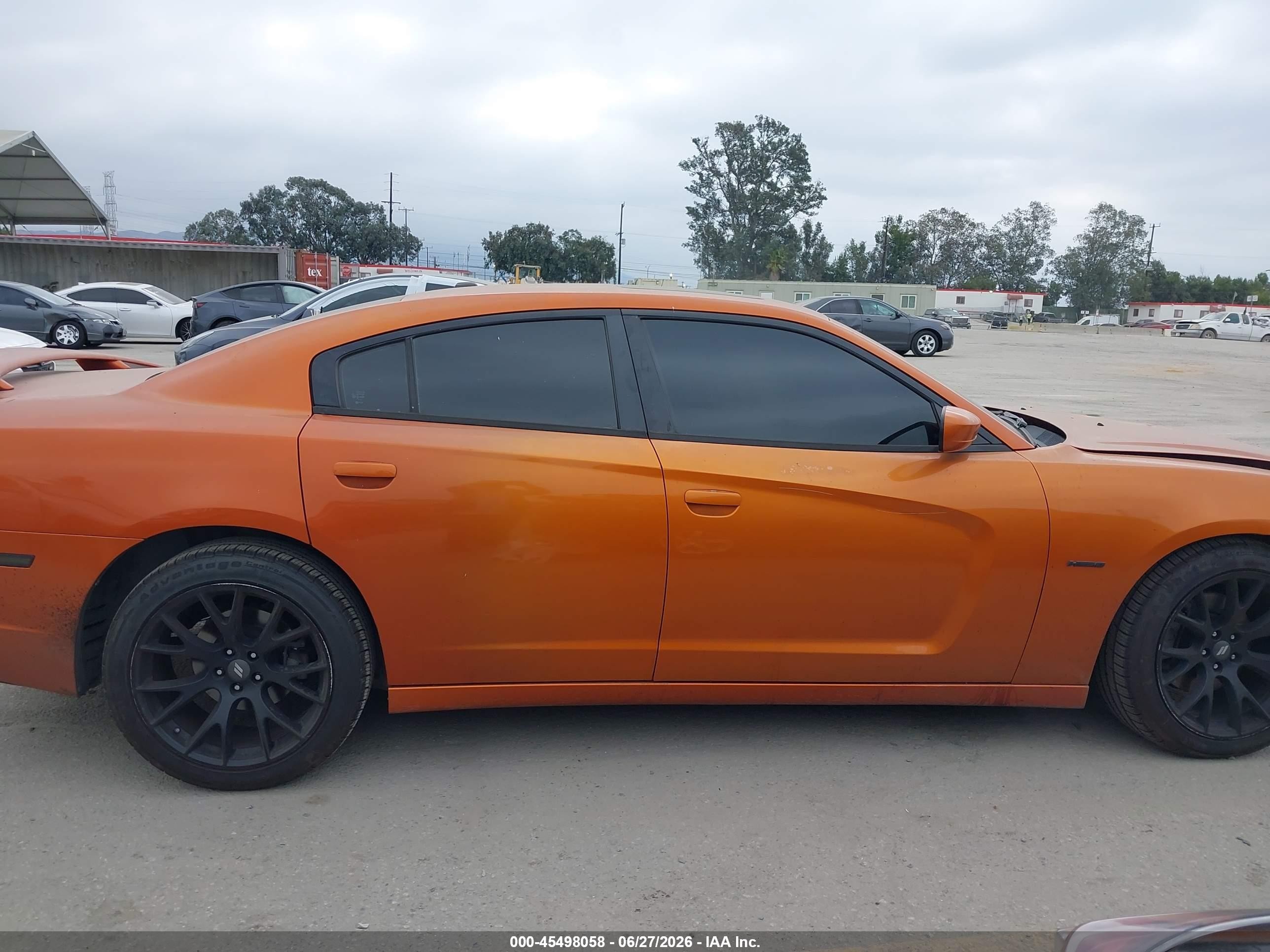 2011 Dodge Charger R/t Orange vin: 2B3CL5CTXBH609202