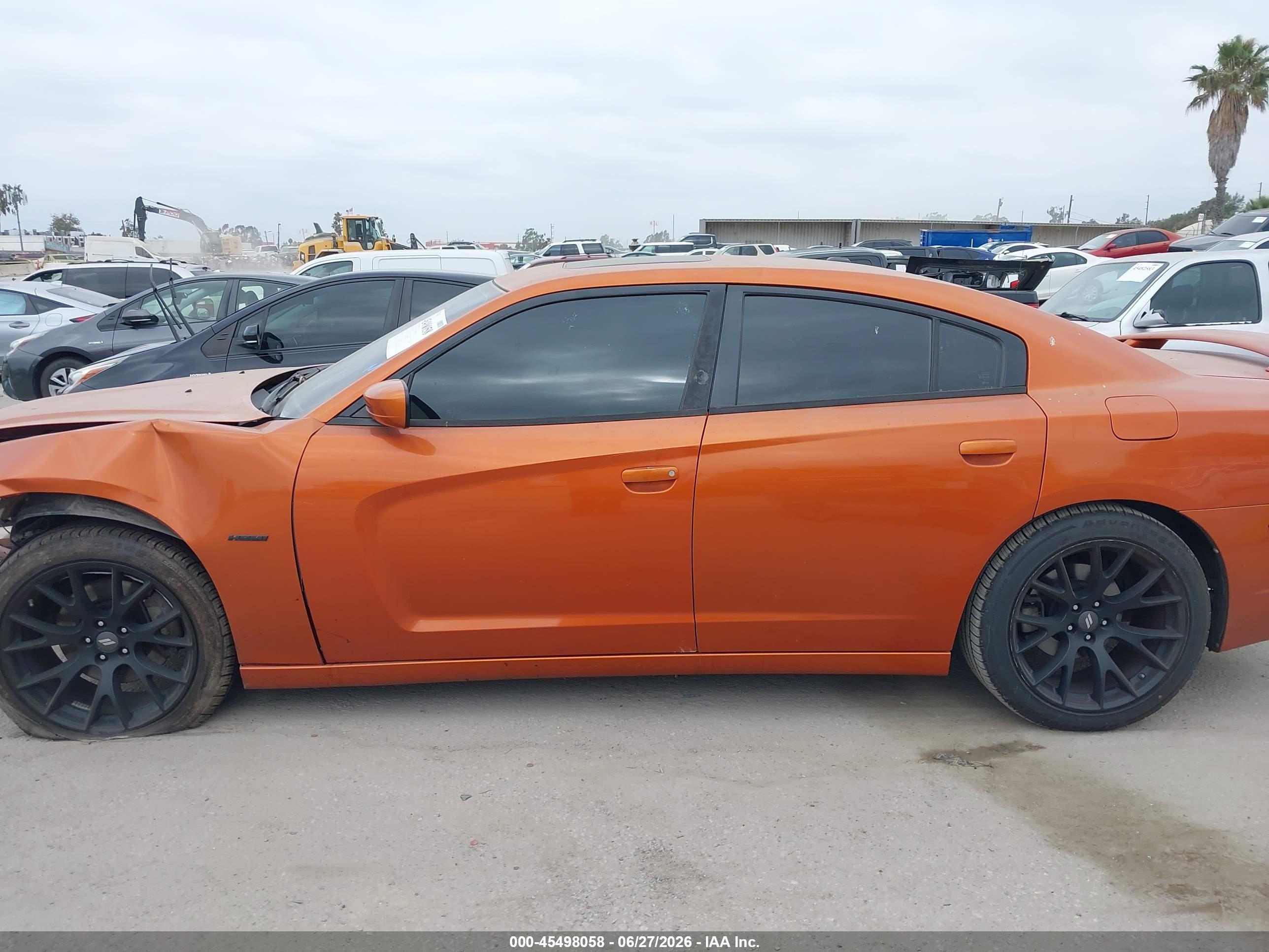 2011 Dodge Charger R/t Orange vin: 2B3CL5CTXBH609202