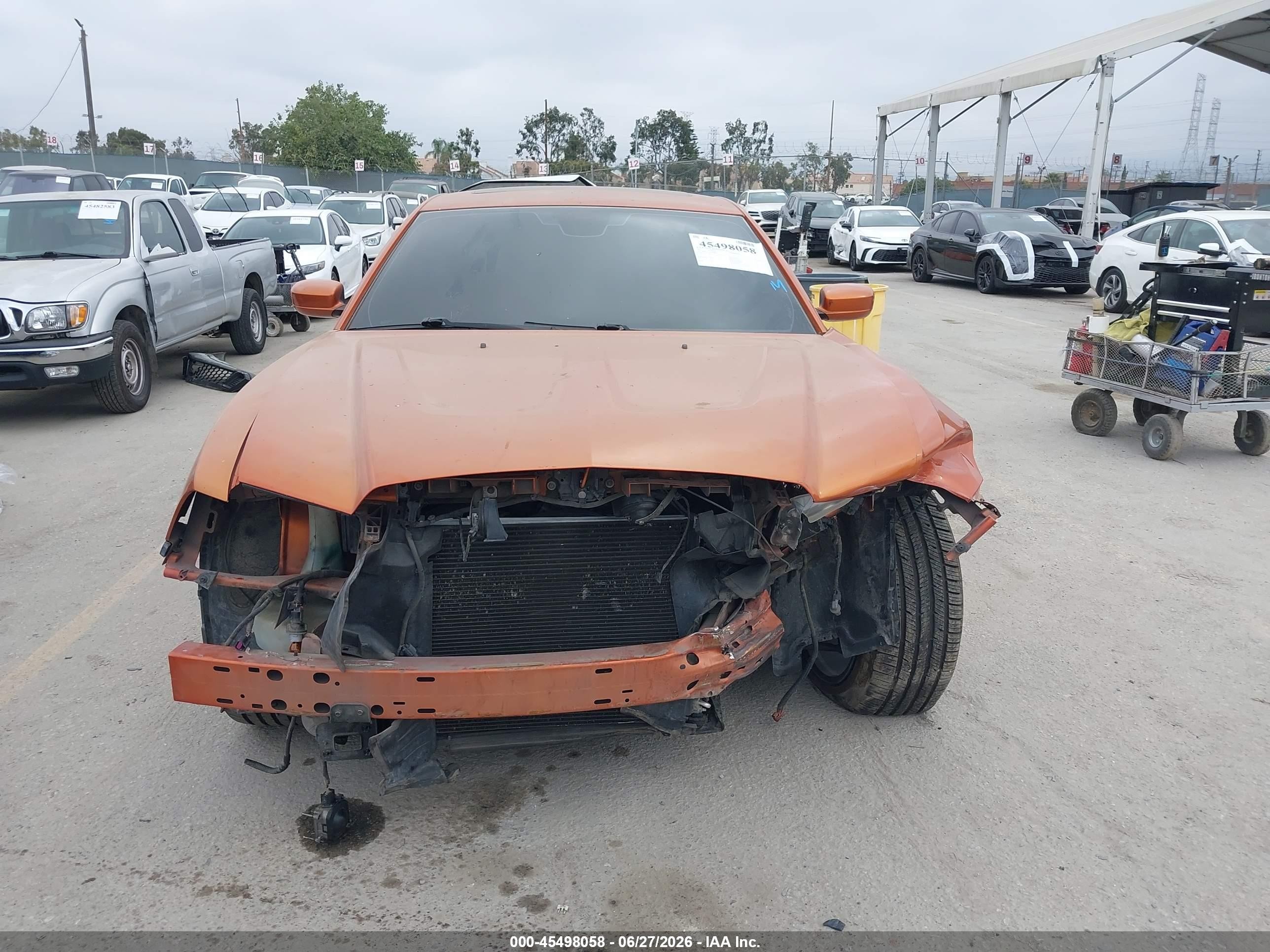 2011 Dodge Charger R/t Orange vin: 2B3CL5CTXBH609202
