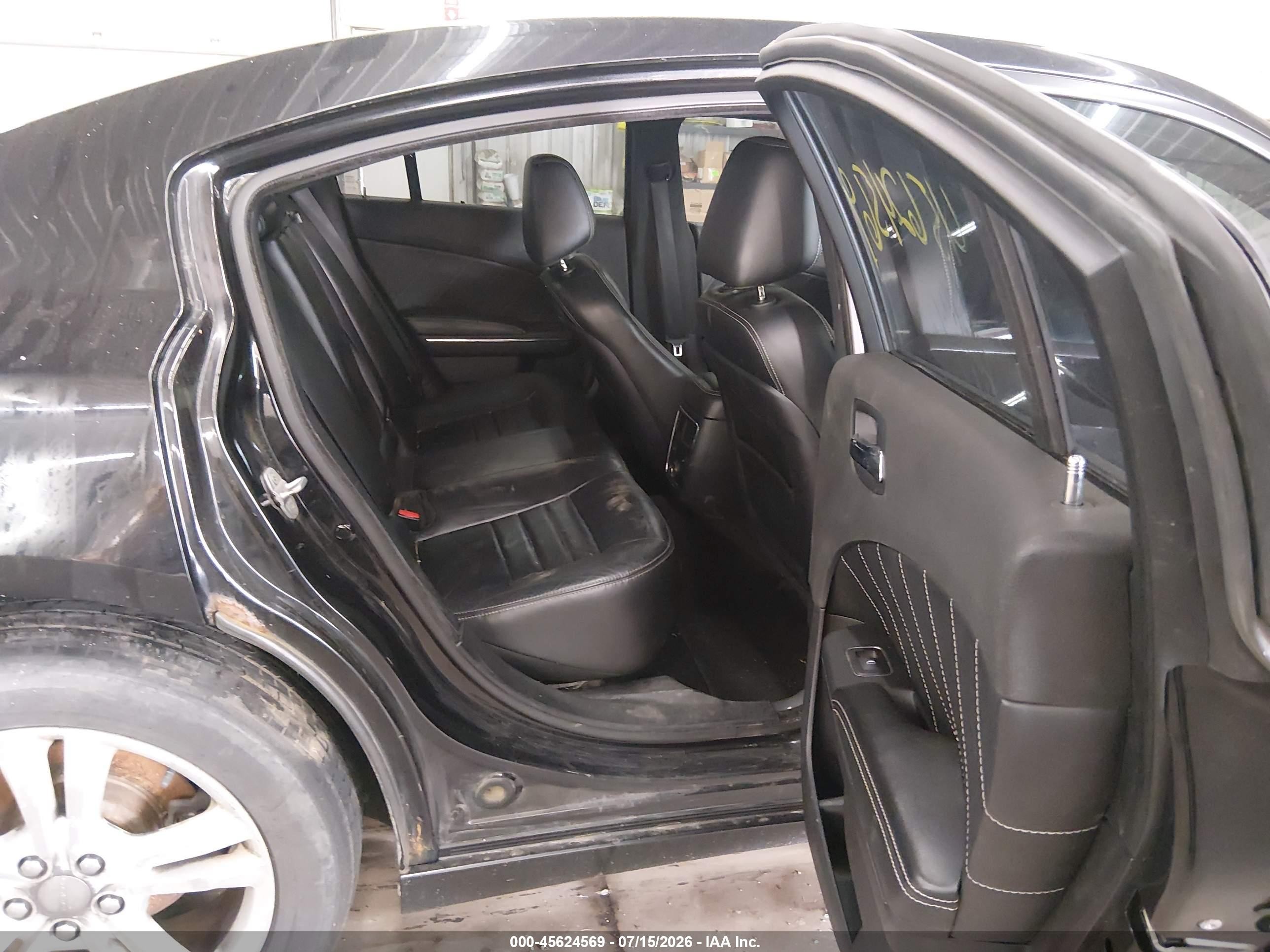 2011 Dodge Charger R/t Black vin: 2B3CM5CT2BH543077