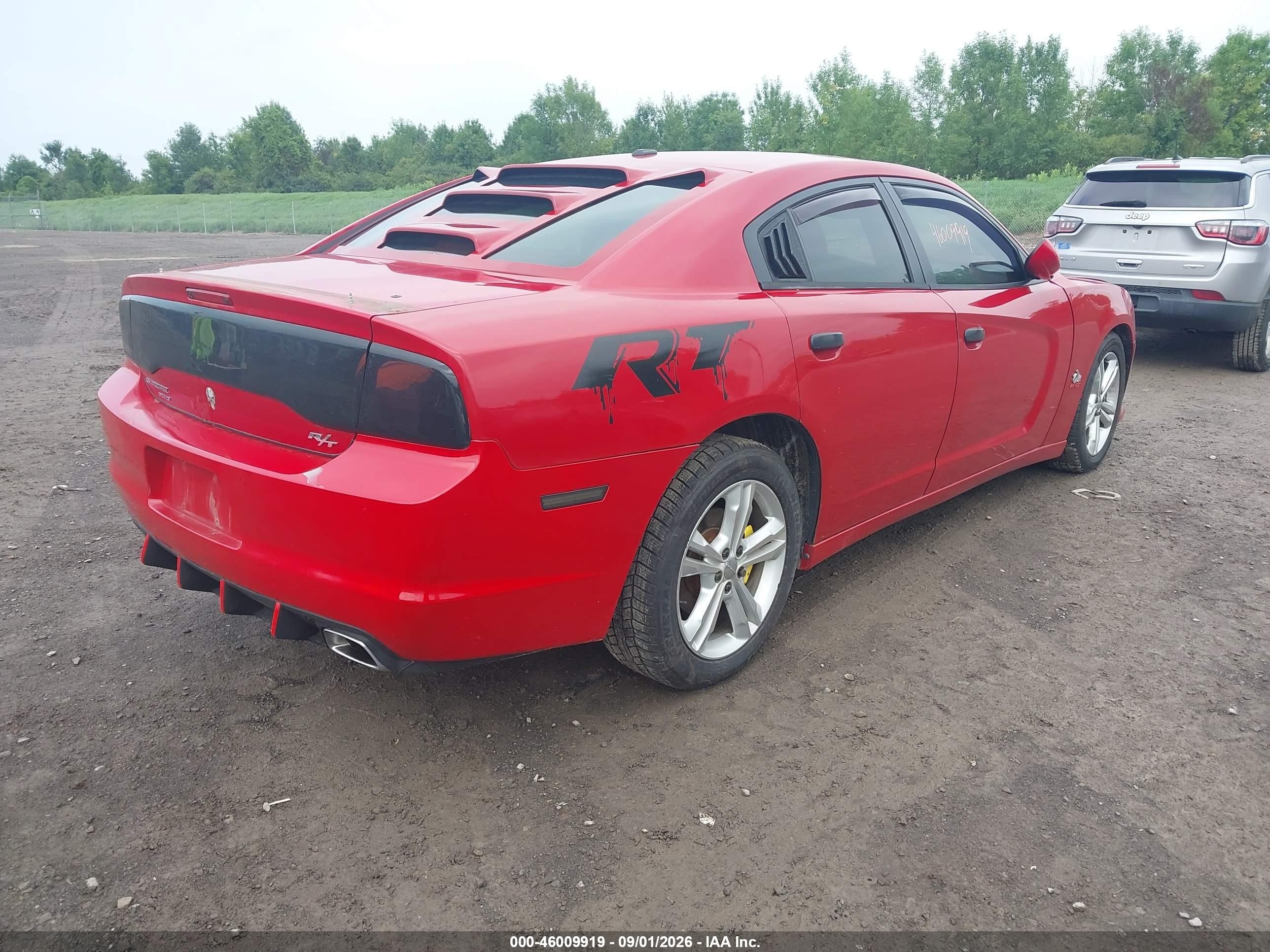 2011 Dodge Charger R/t Red vin: 2B3CM5CT2BH567931