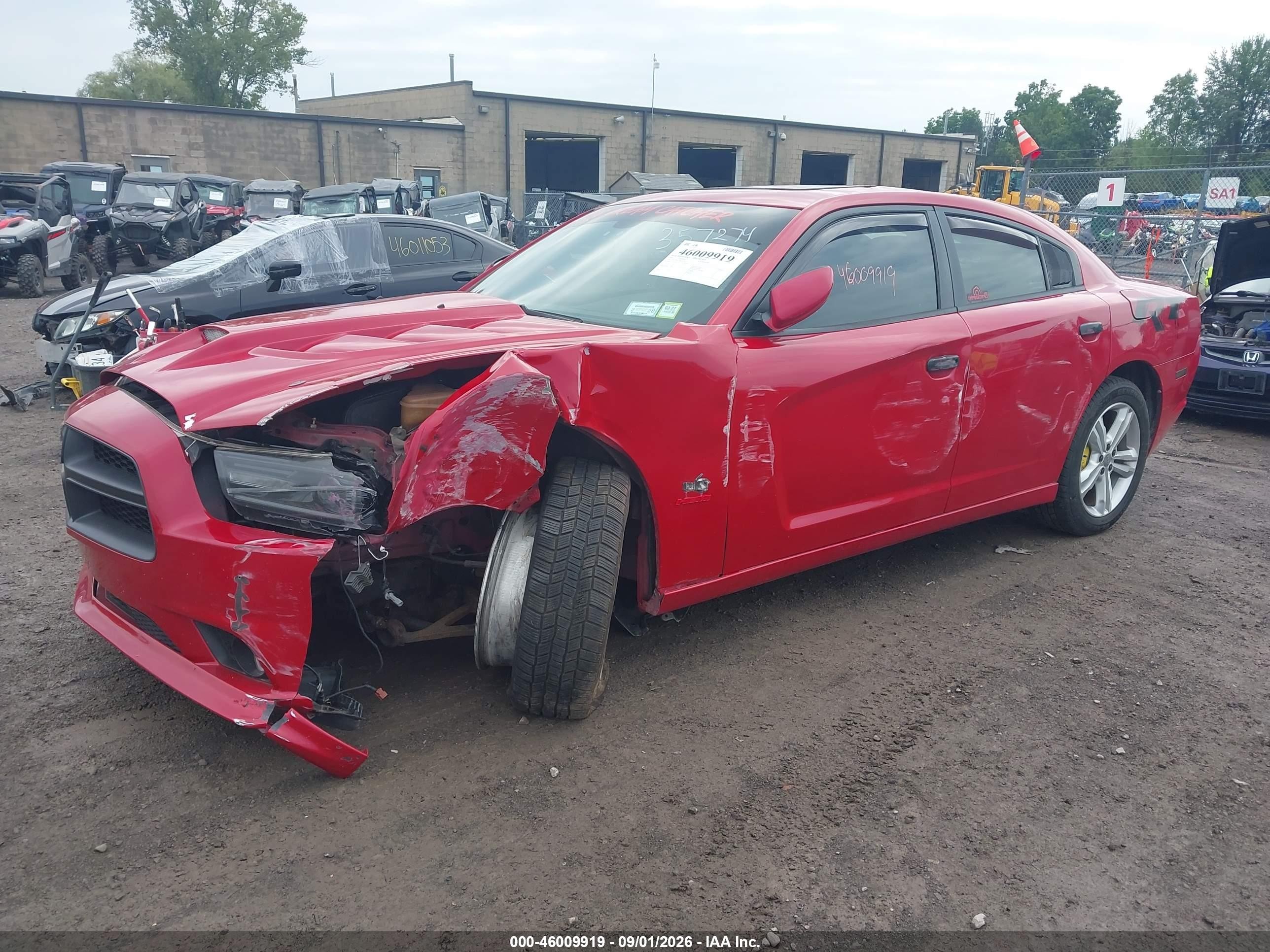 2011 Dodge Charger R/t Red vin: 2B3CM5CT2BH567931