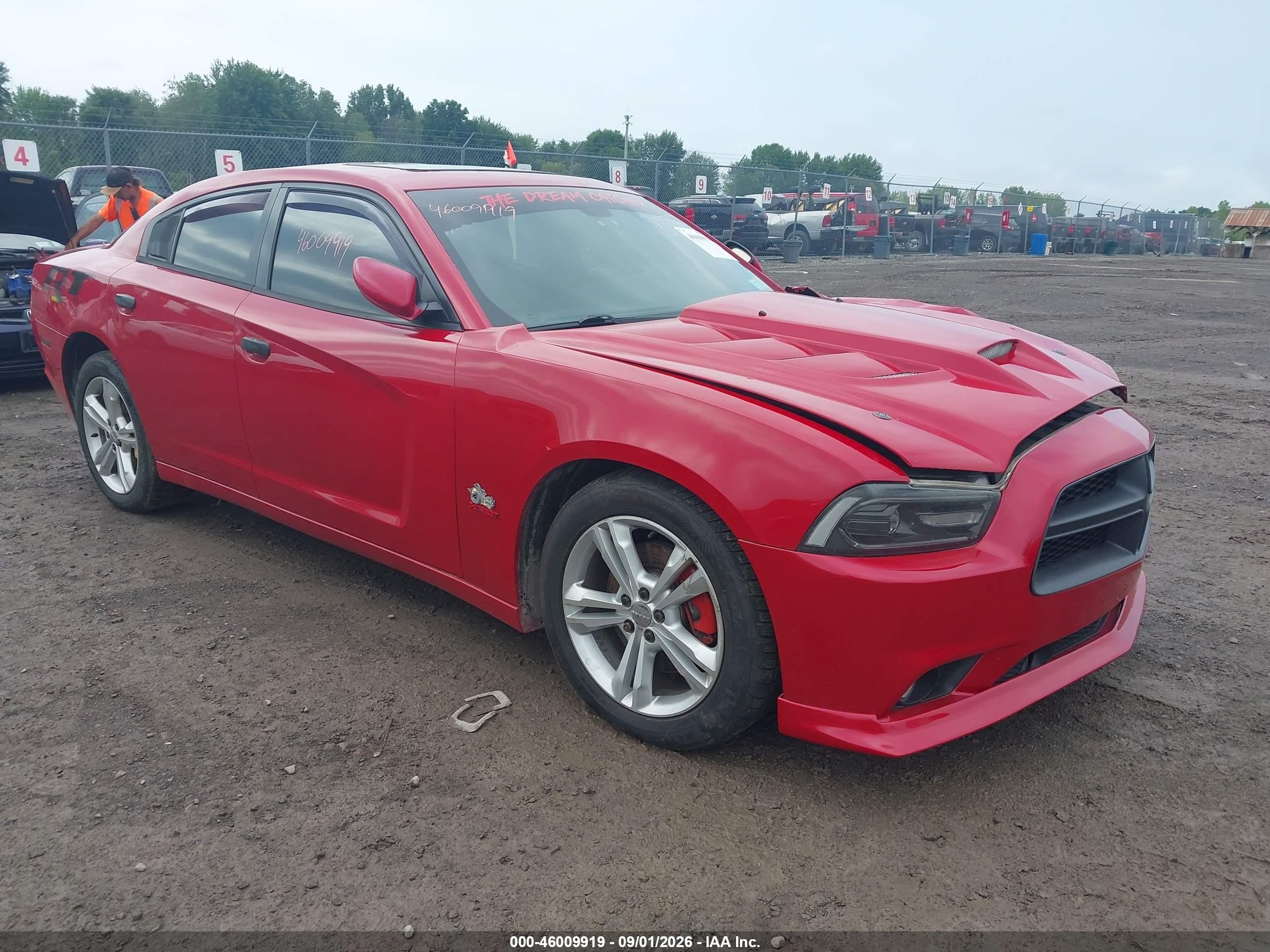 2011 Dodge Charger R/t Red vin: 2B3CM5CT2BH567931