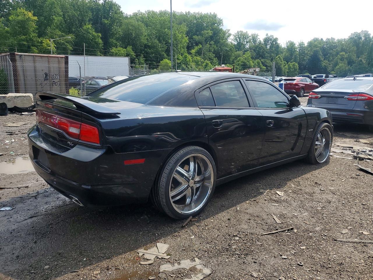 2011 Dodge Charger R/t Black vin: 2B3CM5CT6BH611316