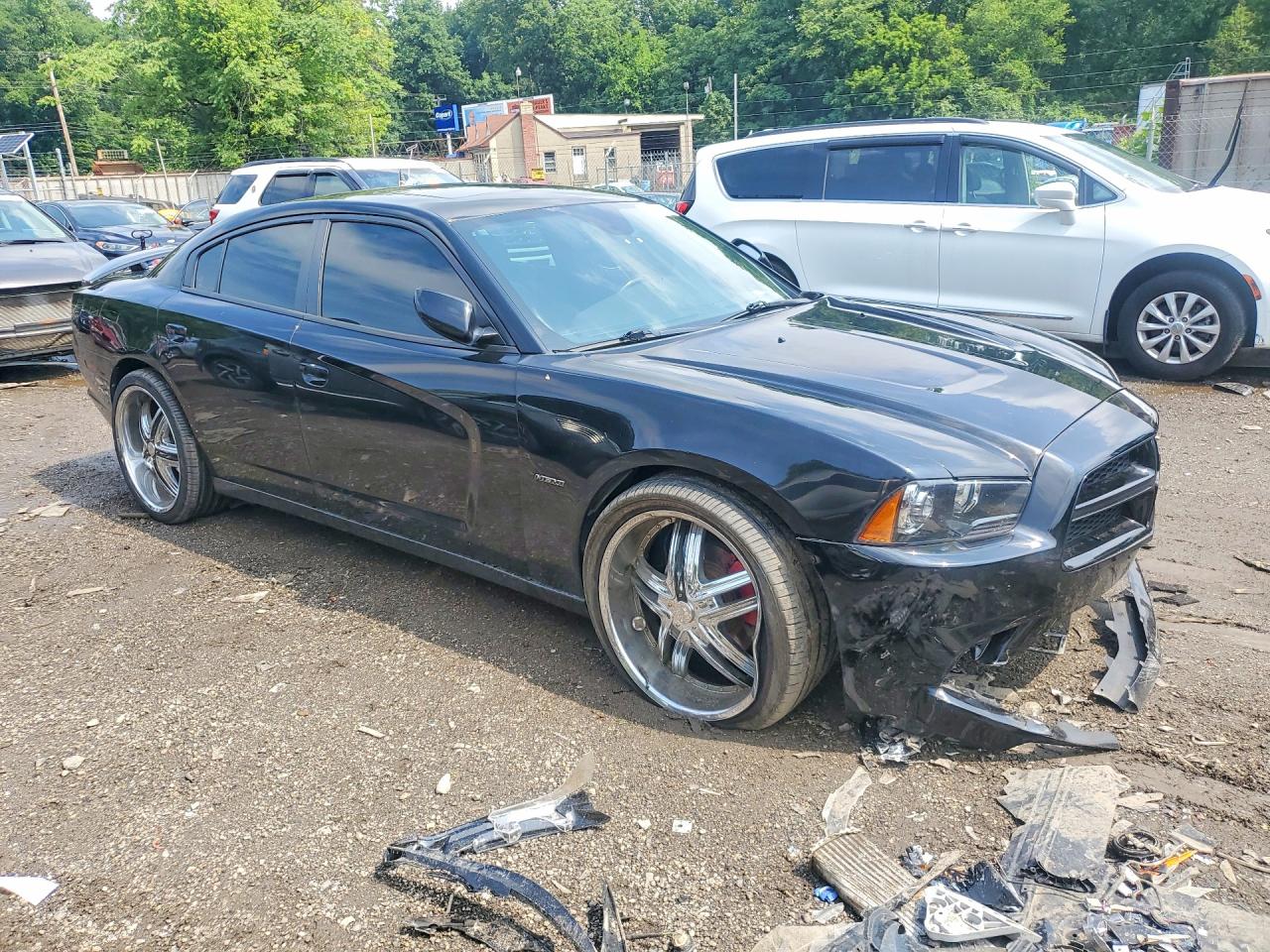 2011 Dodge Charger R/t Black vin: 2B3CM5CT6BH611316