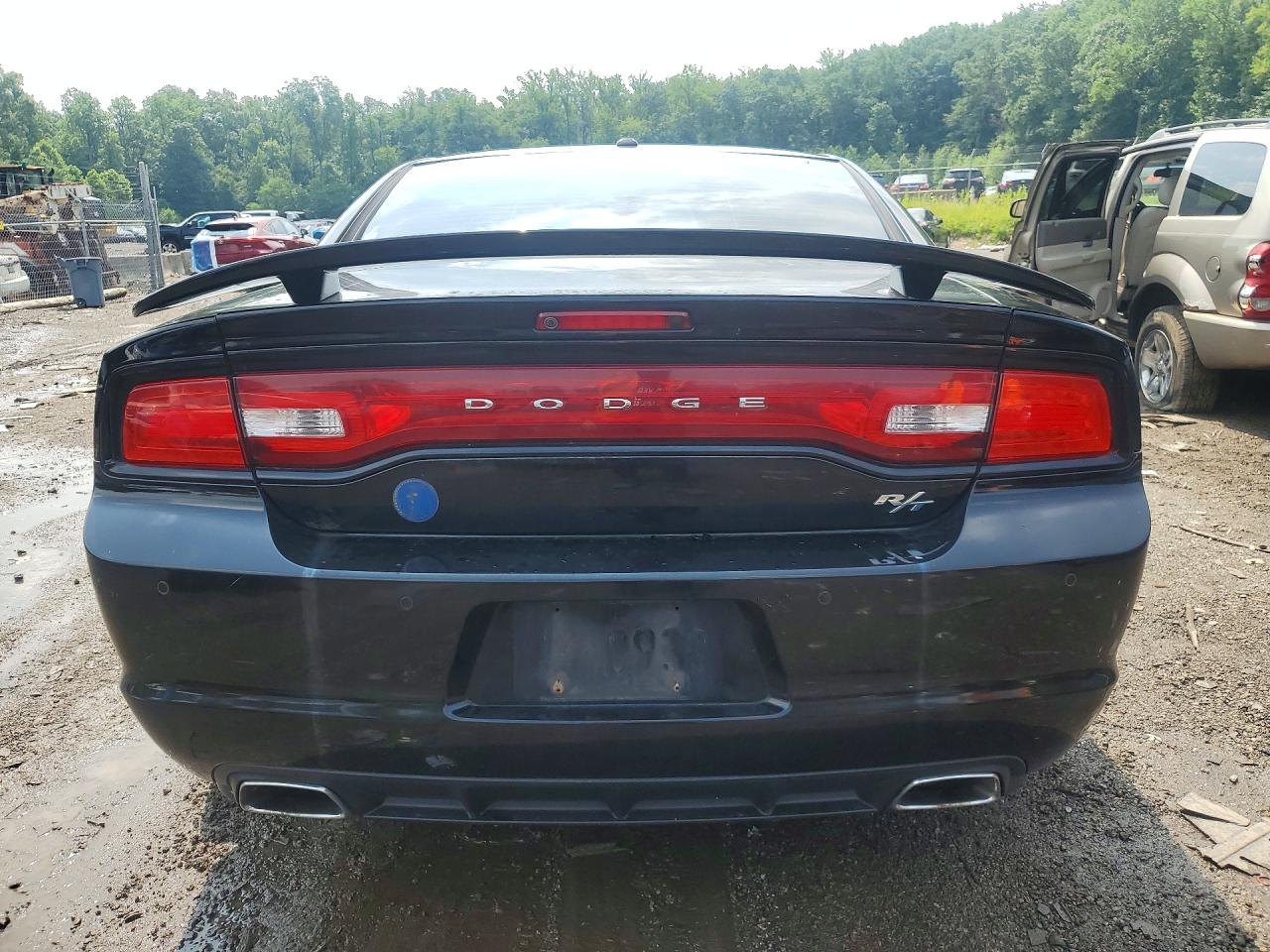 2011 Dodge Charger R/t Black vin: 2B3CM5CT6BH611316