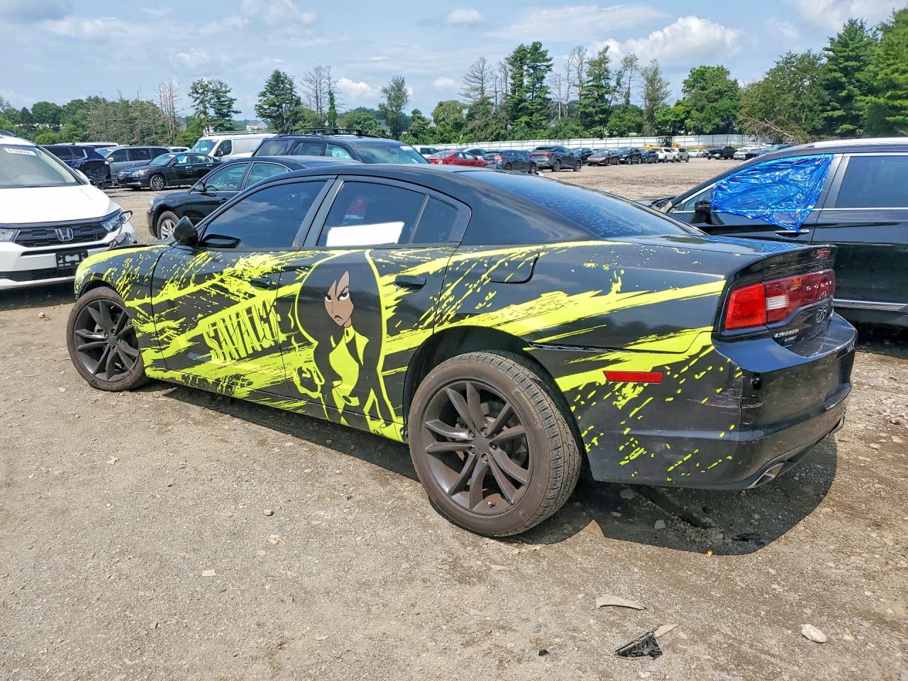 2011 Dodge Charger R/t Черный vin: 2B3CM5CT9BH611150