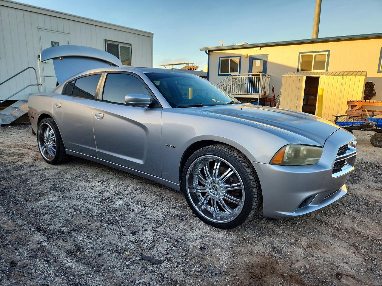 2011 Dodge Charger R/t Silver vin: 2B3CM5CTXBH555574