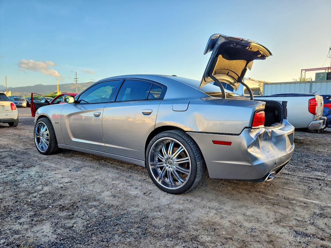 2011 Dodge Charger R/t Silver vin: 2B3CM5CTXBH555574