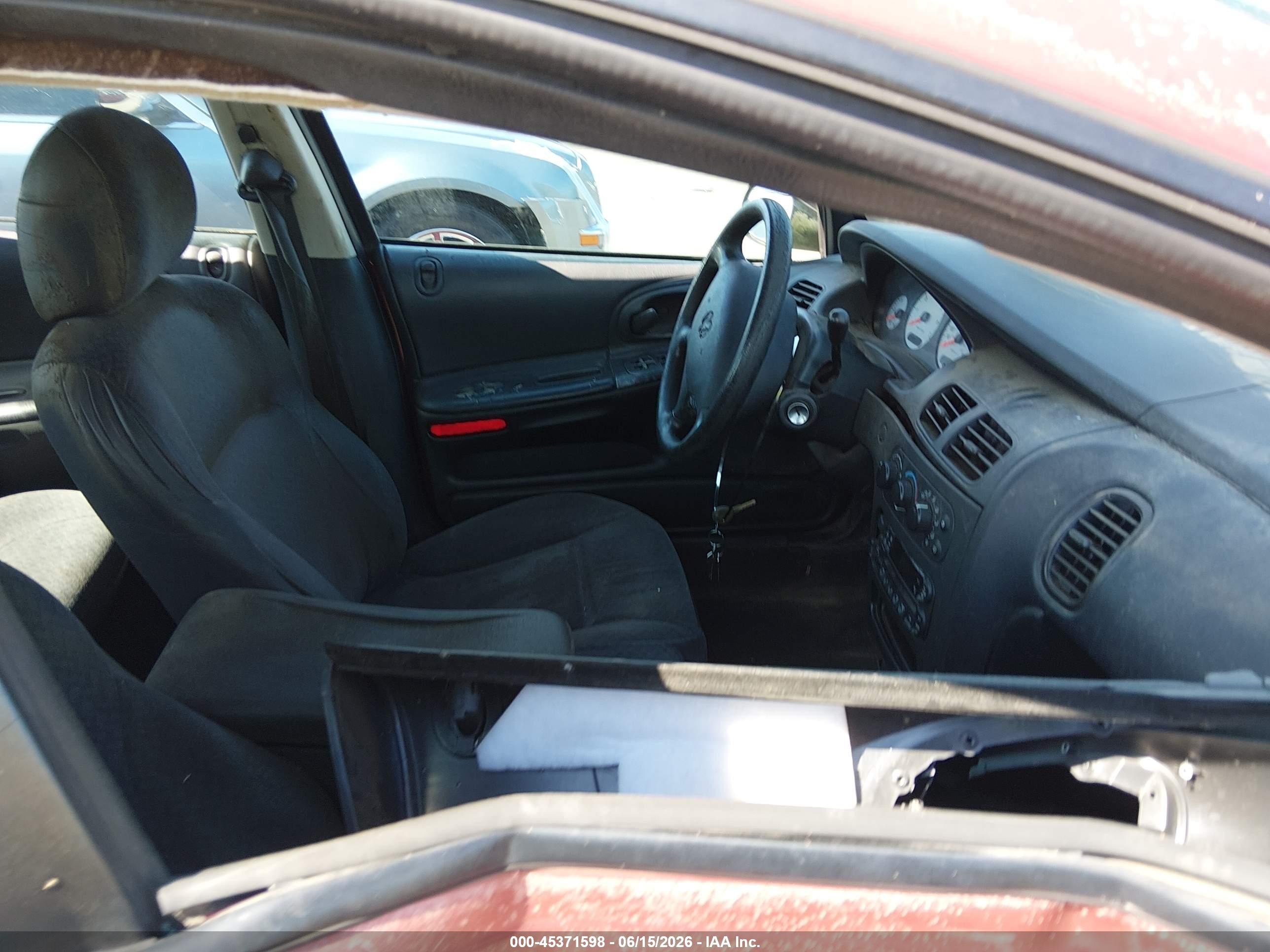 2004 Dodge Intrepid Se Красный vin: 2B3HD46R04H707462