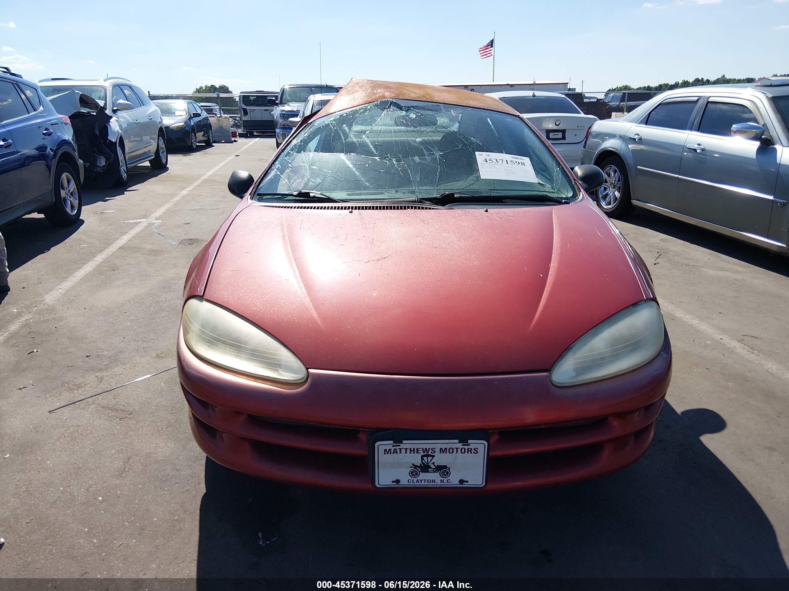 2004 Dodge Intrepid Se Красный vin: 2B3HD46R04H707462