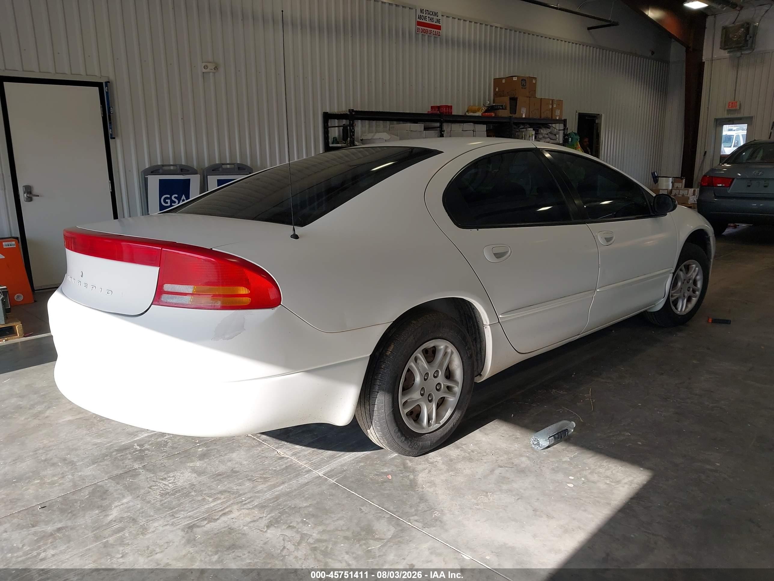 1999 Dodge Intrepid   White vin: 2B3HD46R1XH797841