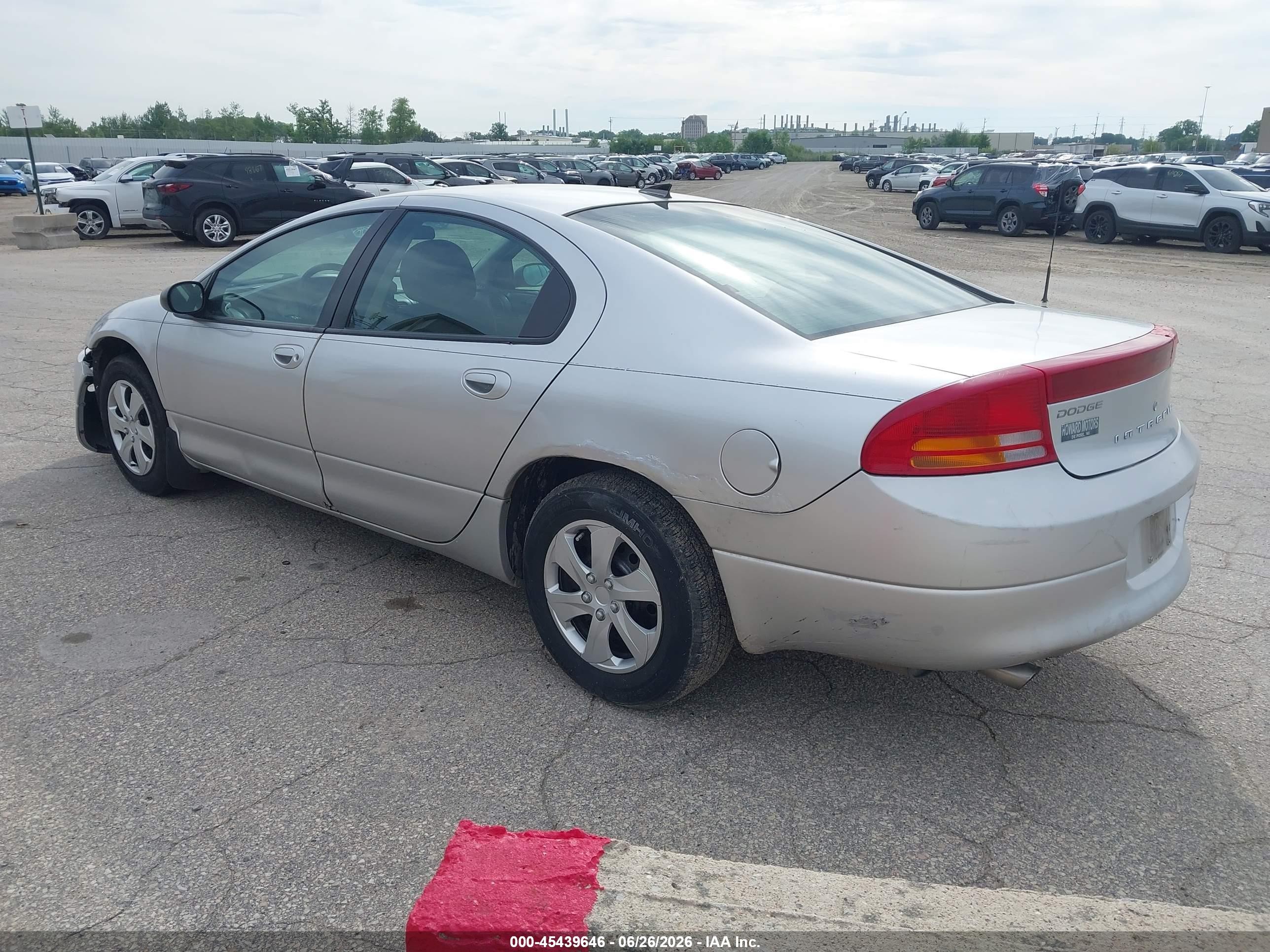 2003 Dodge Intrepid Se Silver vin: 2B3HD46R23H516995