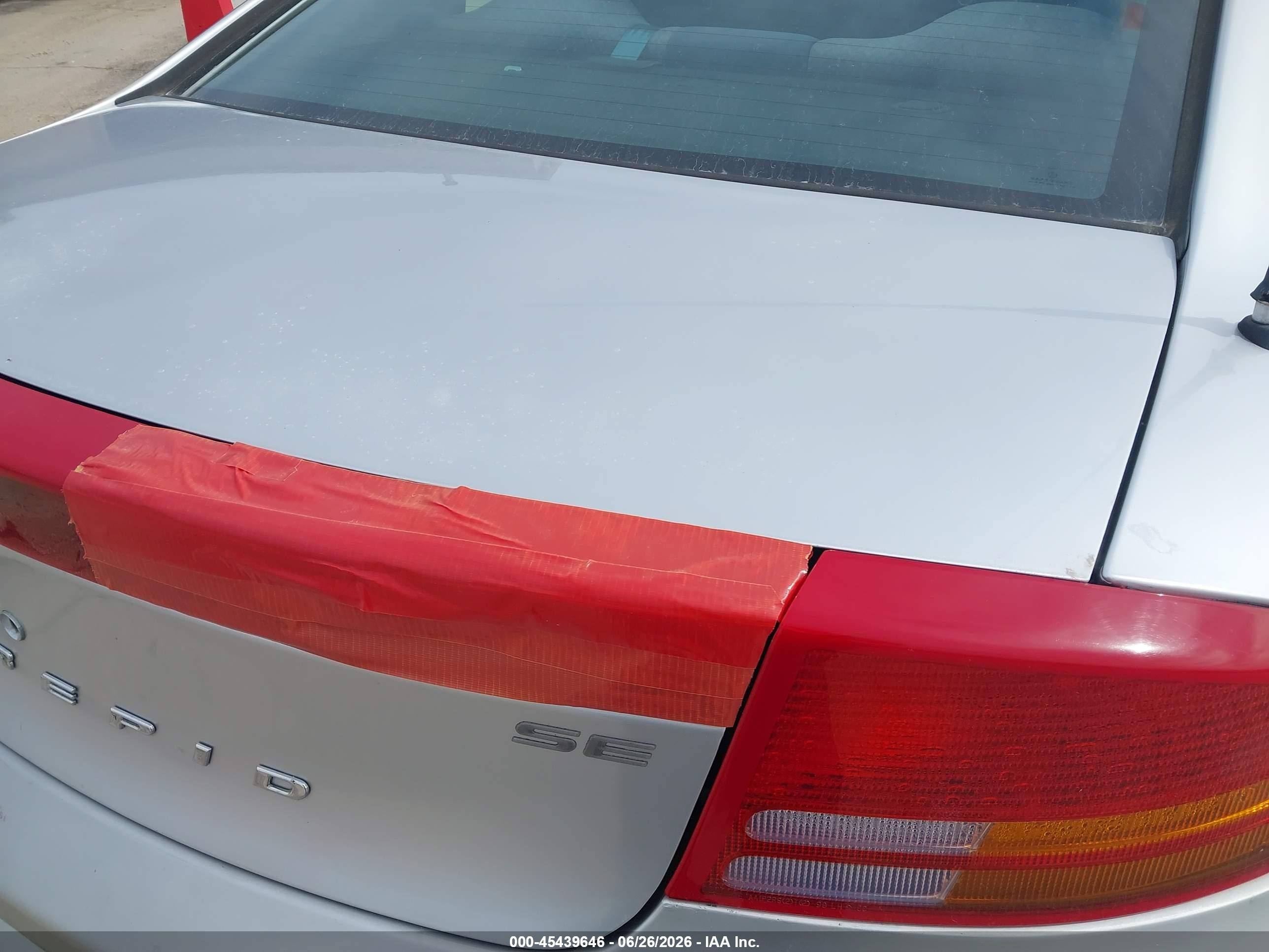 2003 Dodge Intrepid Se Silver vin: 2B3HD46R23H516995