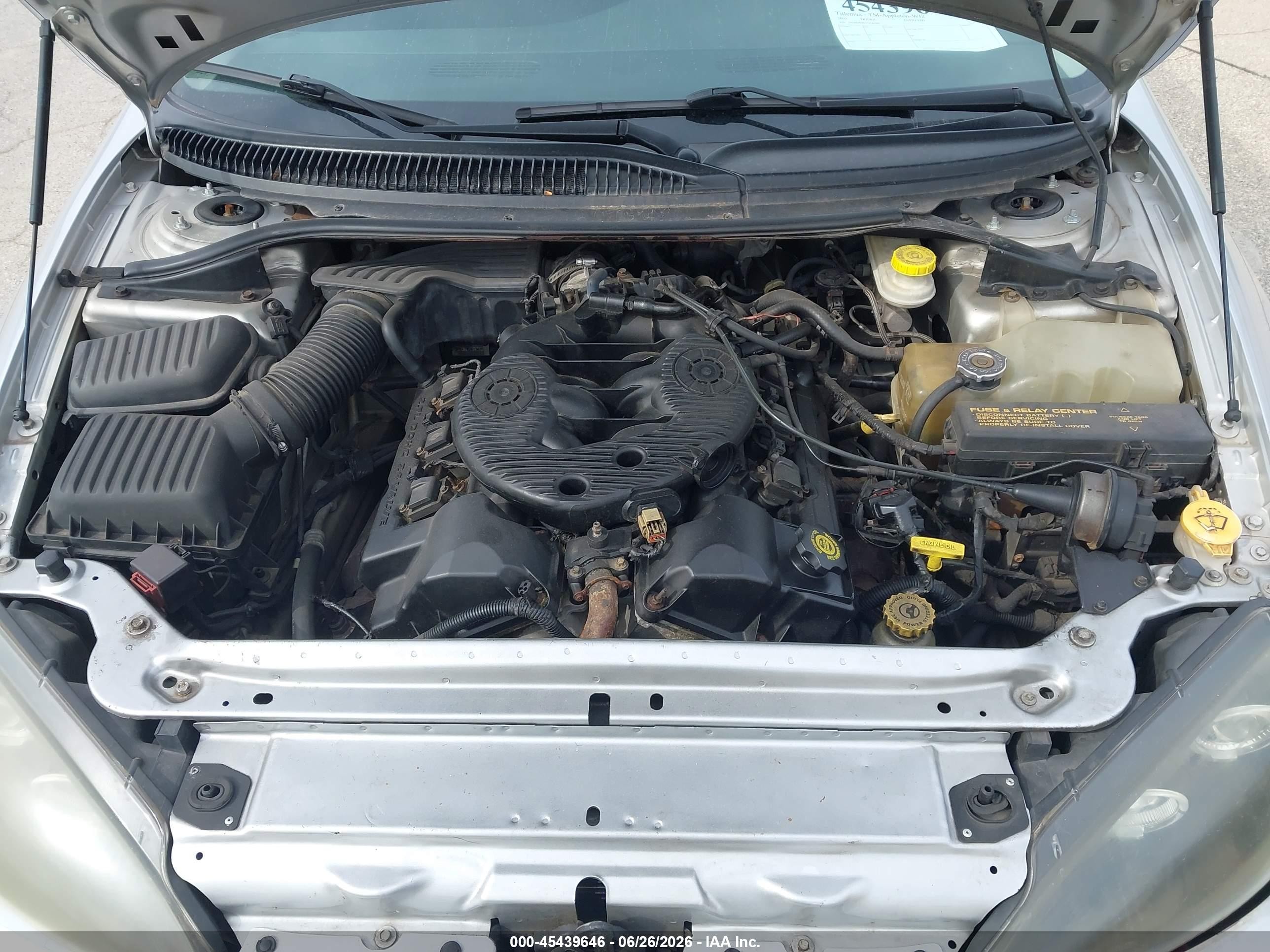 2003 Dodge Intrepid Se Silver vin: 2B3HD46R23H516995