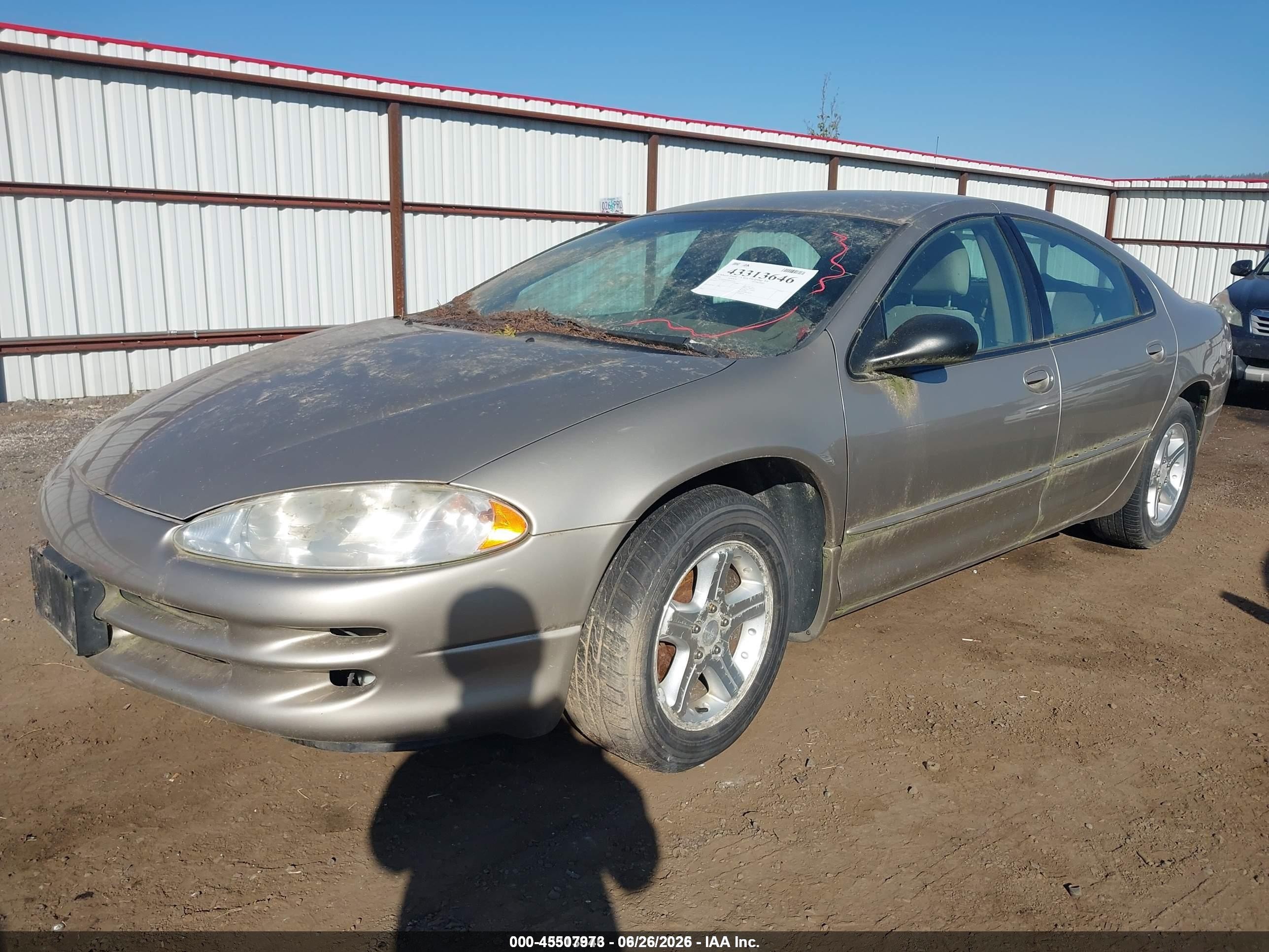 2004 Dodge Intrepid Se Gold vin: 2B3HD46R24H631162