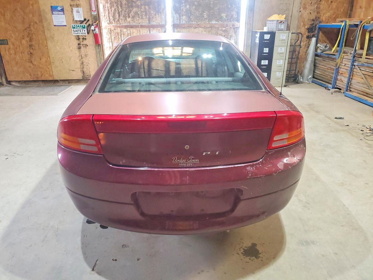2000 Dodge Intrepid Burgundy vin: 2B3HD46R5YH223907