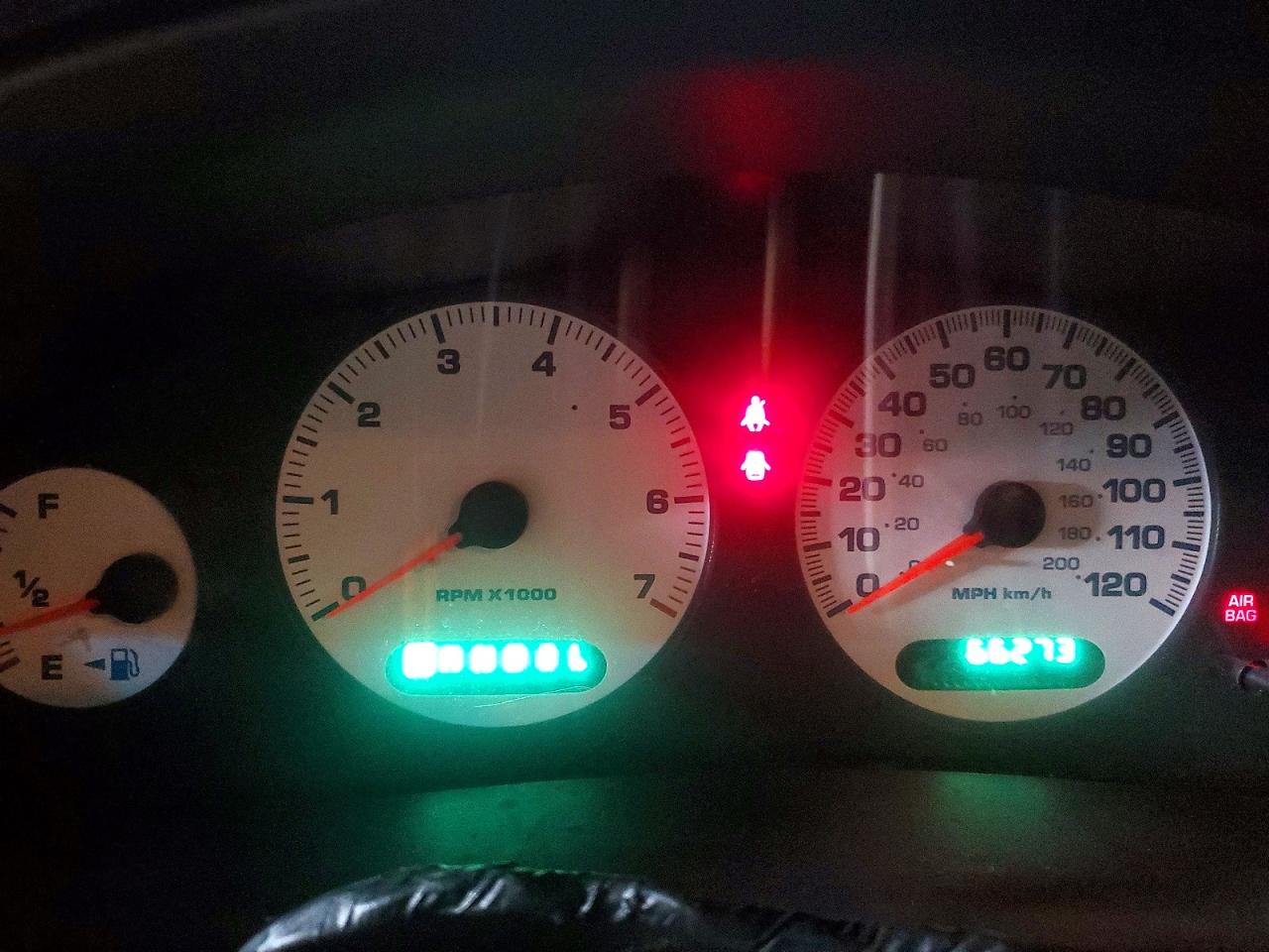 2000 Dodge Intrepid Burgundy vin: 2B3HD46R5YH223907