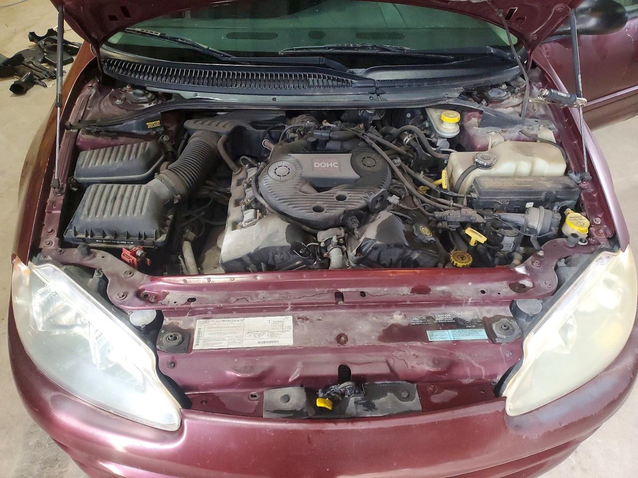 2000 Dodge Intrepid Burgundy vin: 2B3HD46R5YH223907