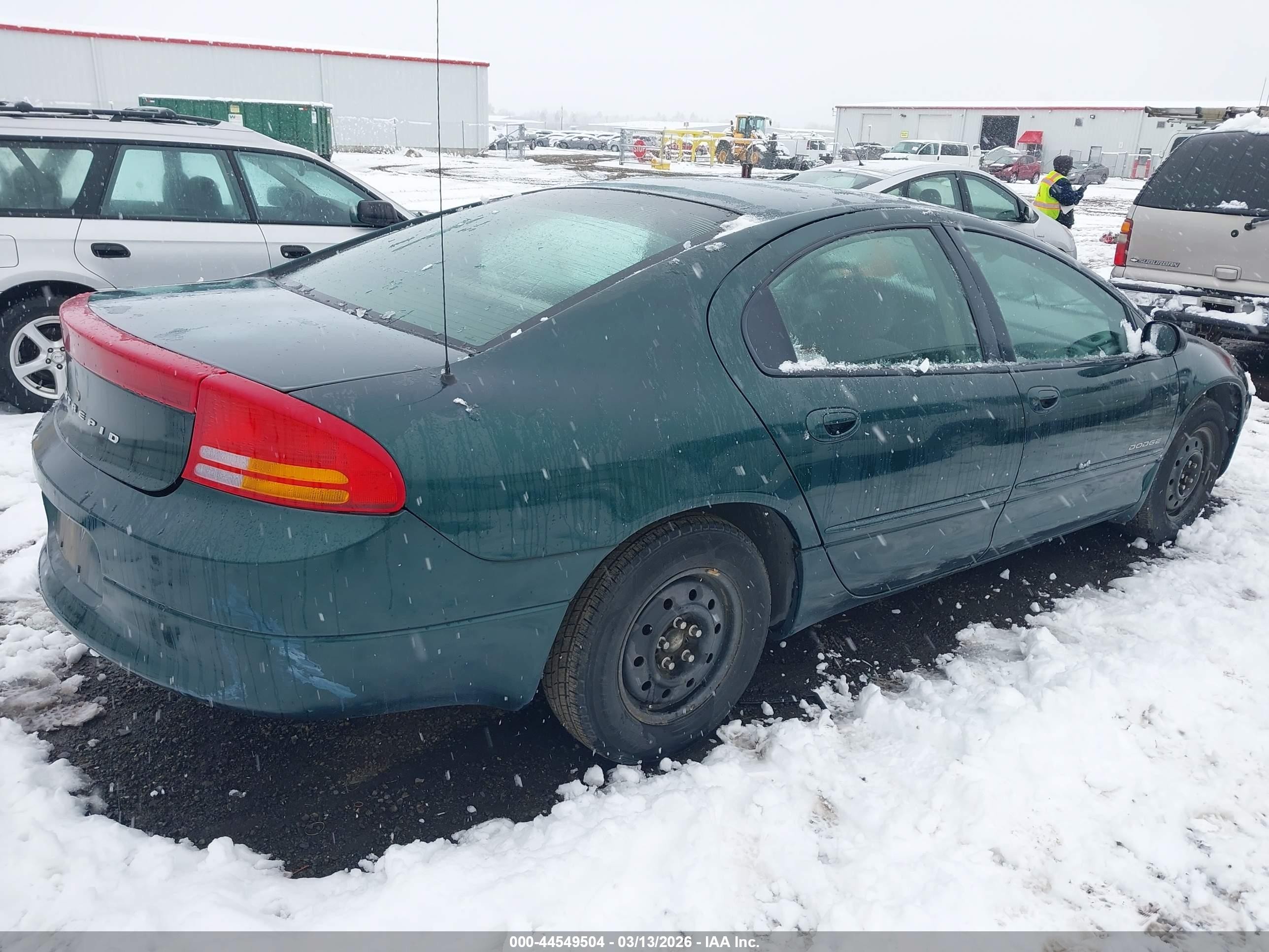 1999 Dodge Intrepid   Green vin: 2B3HD46R6XH703937