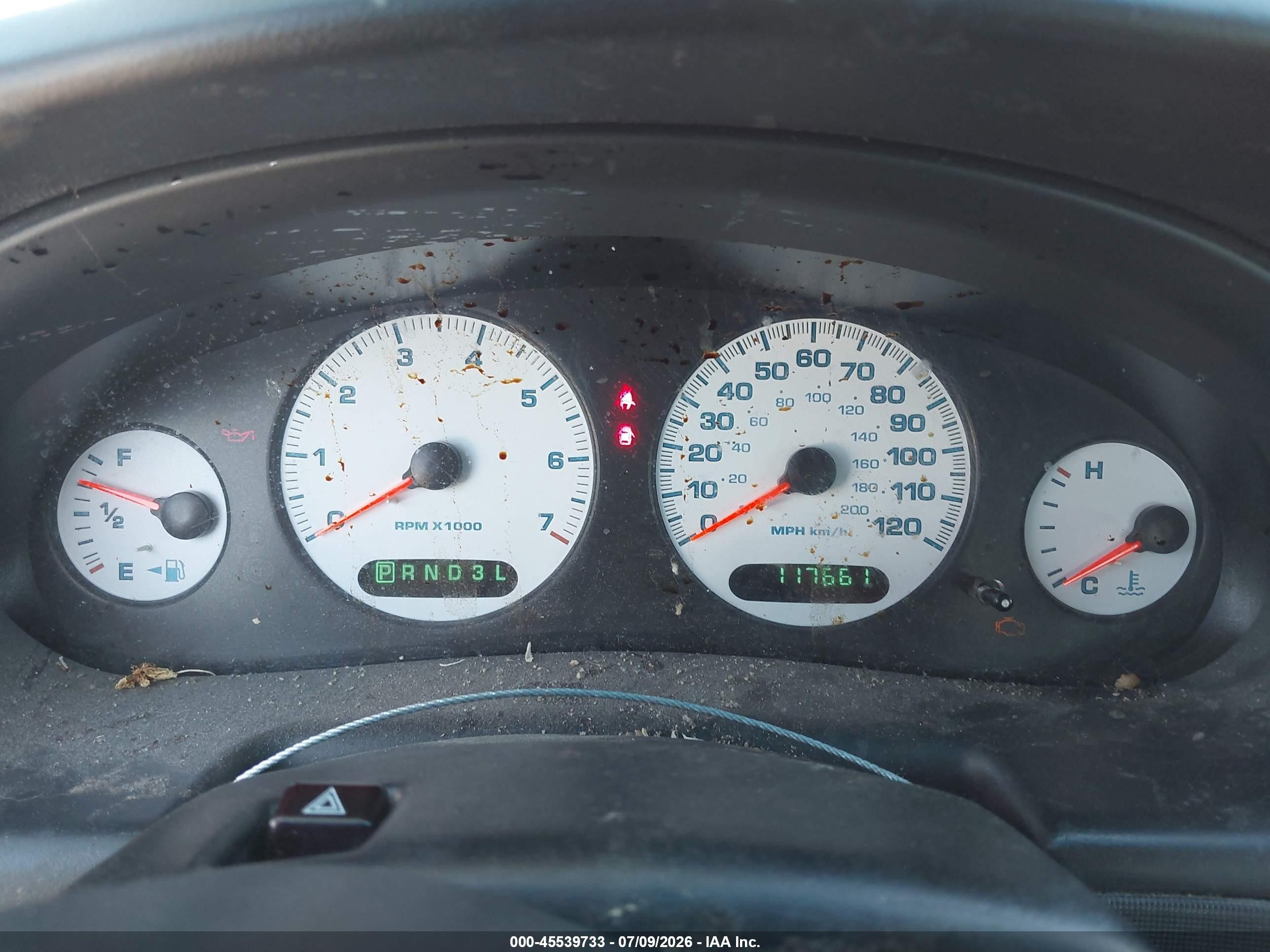 2003 Dodge Intrepid Se Red vin: 2B3HD46R83H501627