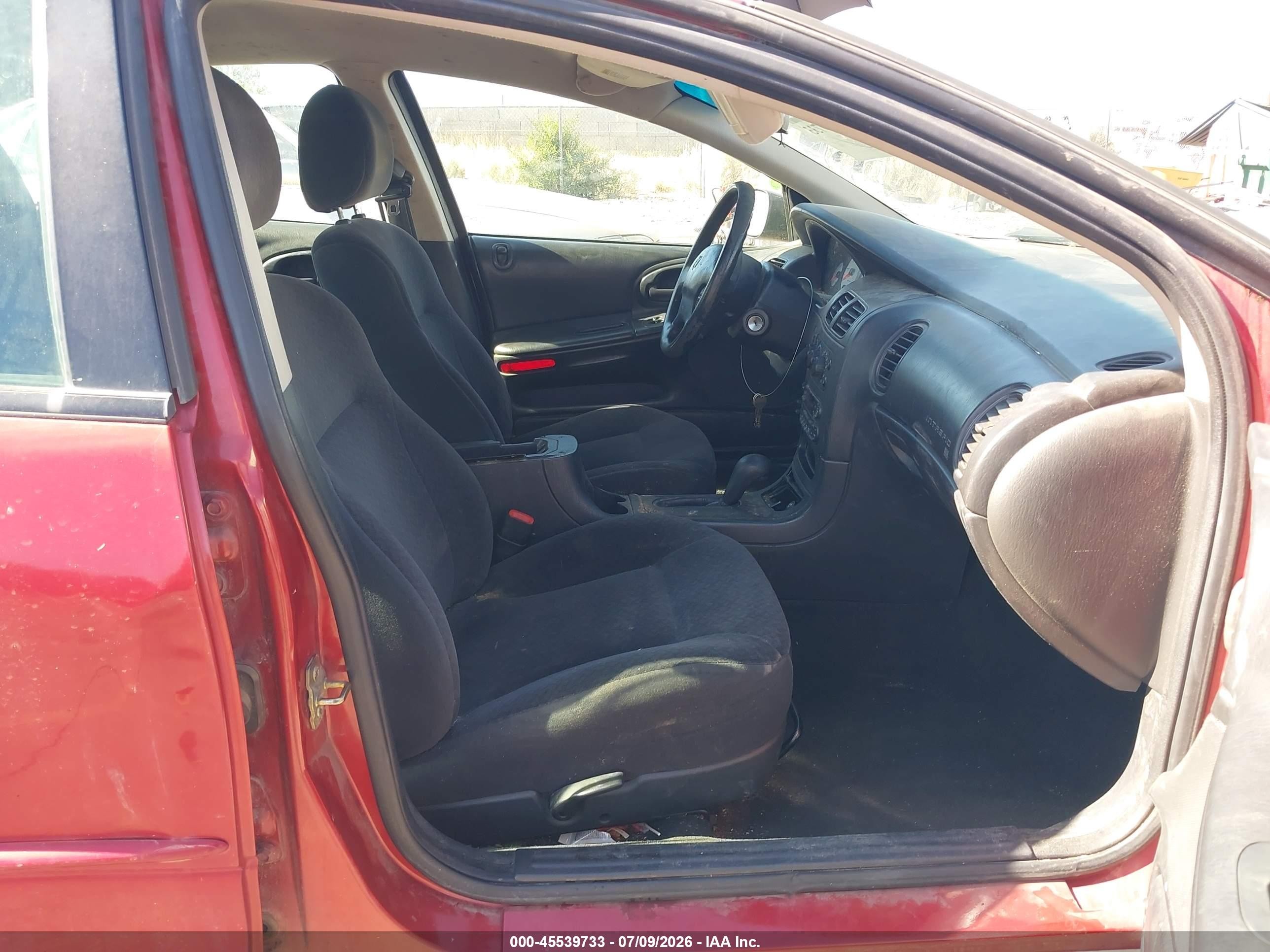2003 Dodge Intrepid Se Red vin: 2B3HD46R83H501627