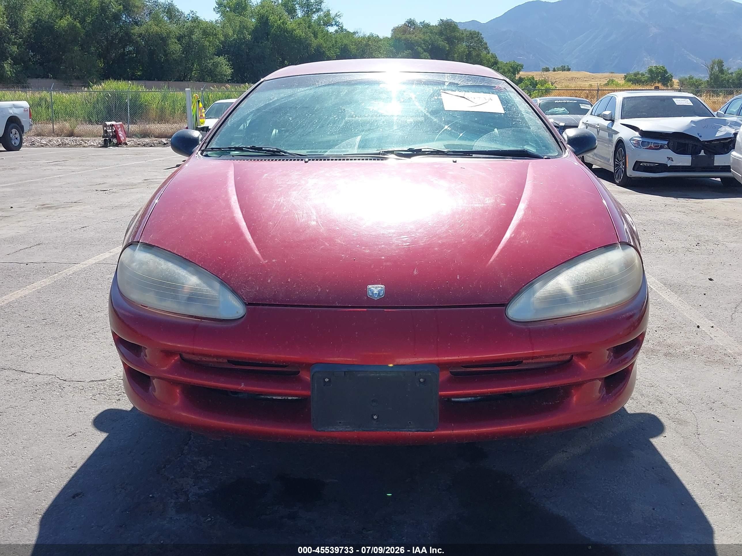 2003 Dodge Intrepid Se Red vin: 2B3HD46R83H501627