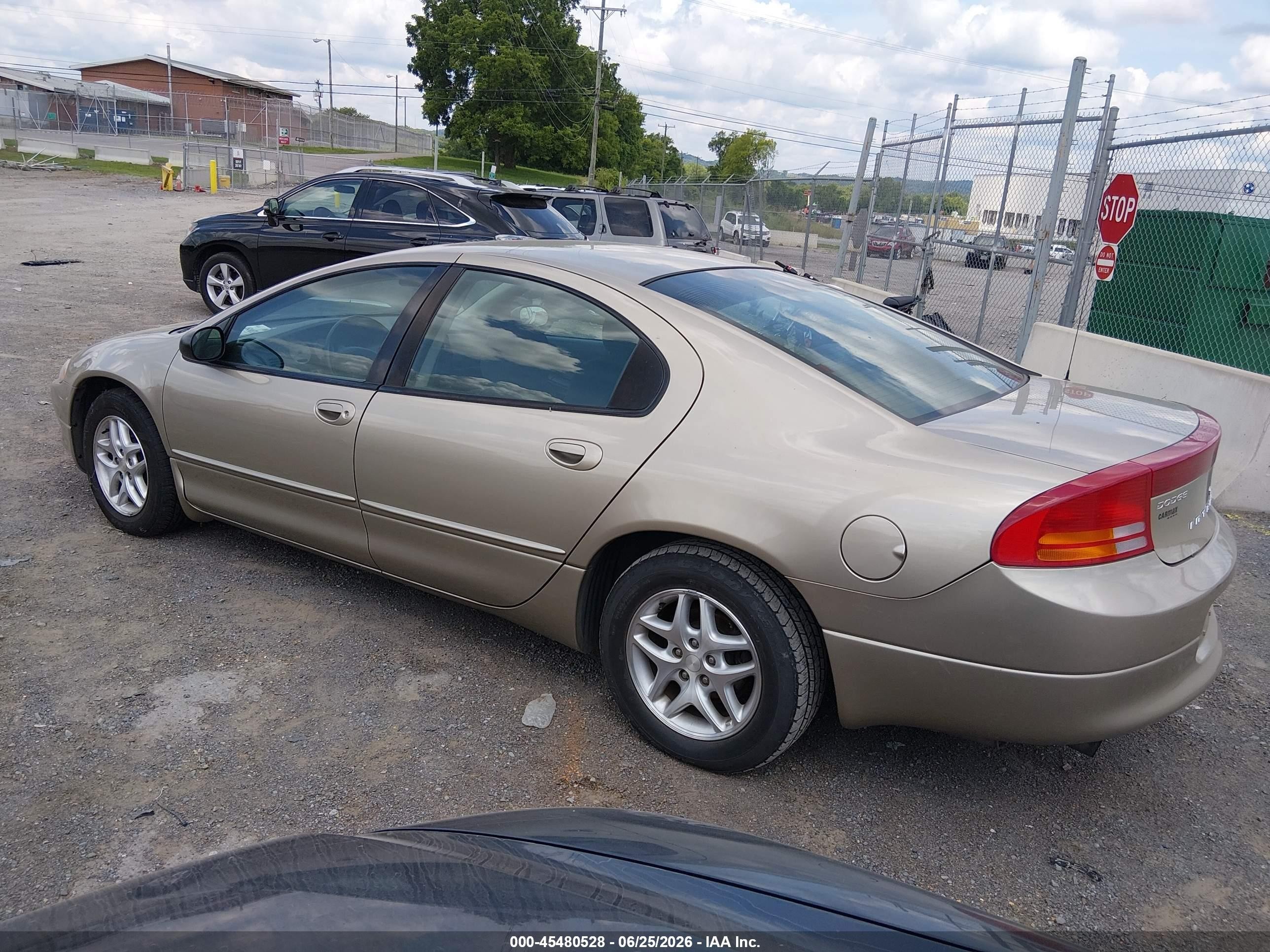 2002 Dodge Intrepid Se Champagne vin: 2B3HD46R92H243522