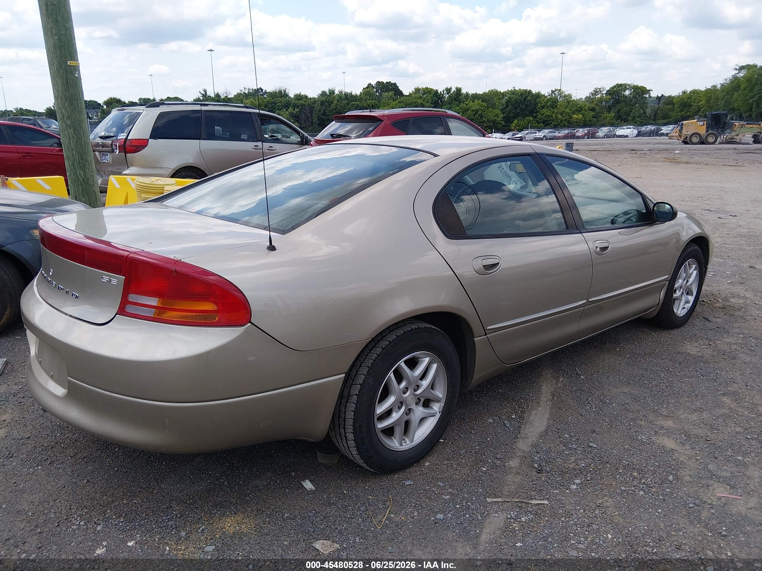 2002 Dodge Intrepid Se Champagne vin: 2B3HD46R92H243522