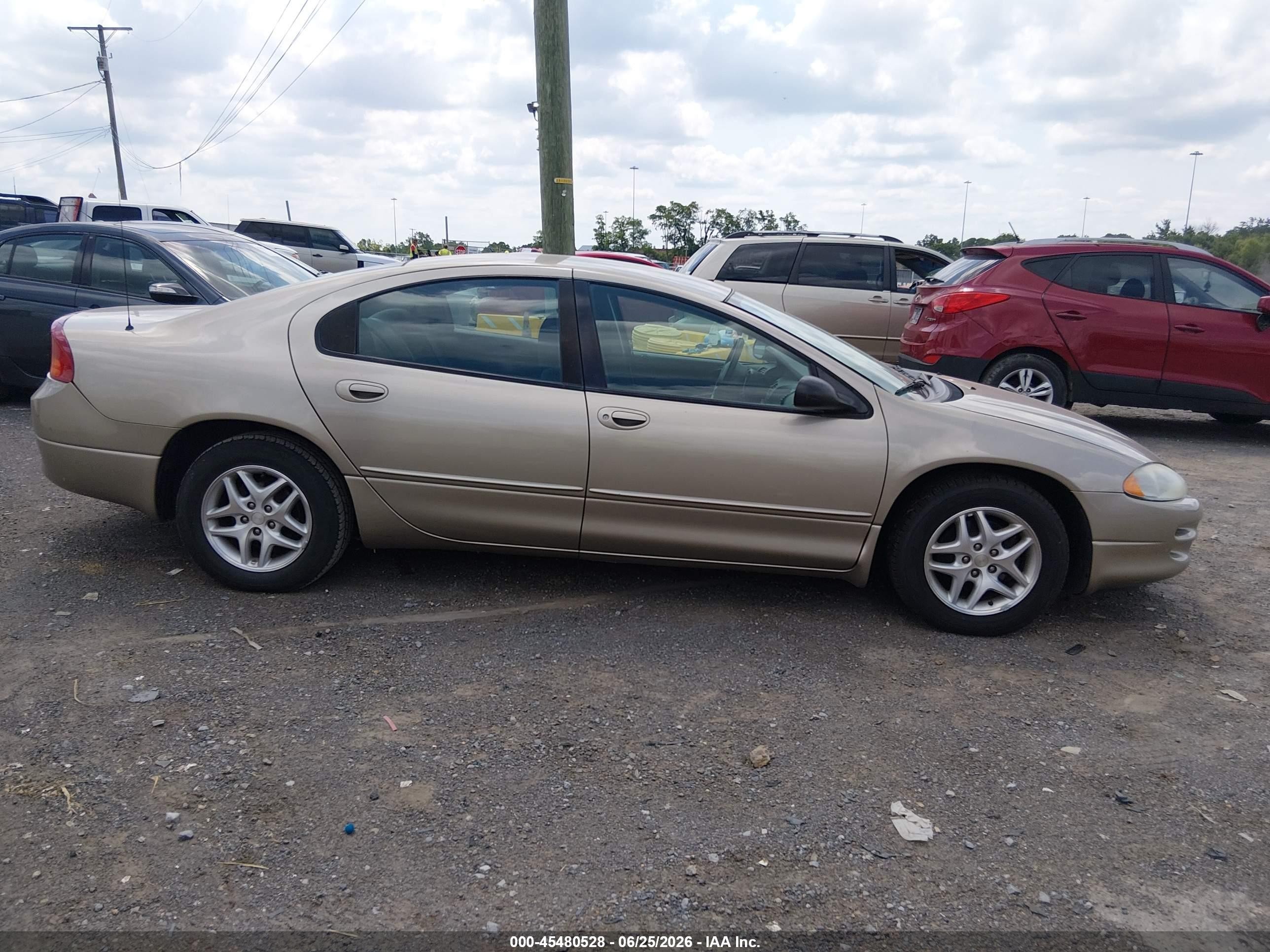2002 Dodge Intrepid Se Champagne vin: 2B3HD46R92H243522