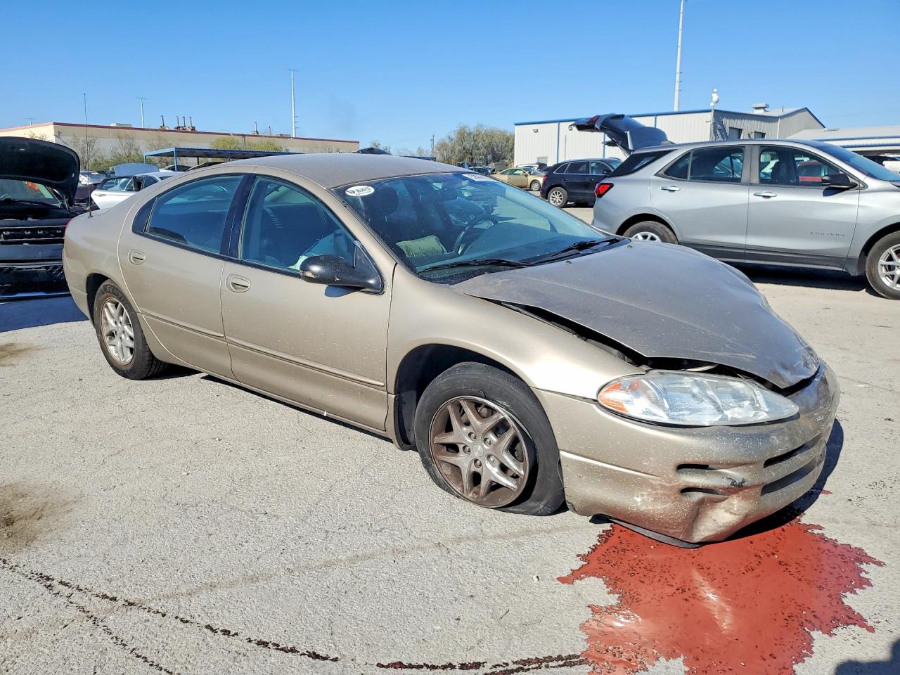 2003 Dodge Intrepid Se Tan vin: 2B3HD46R93H532661