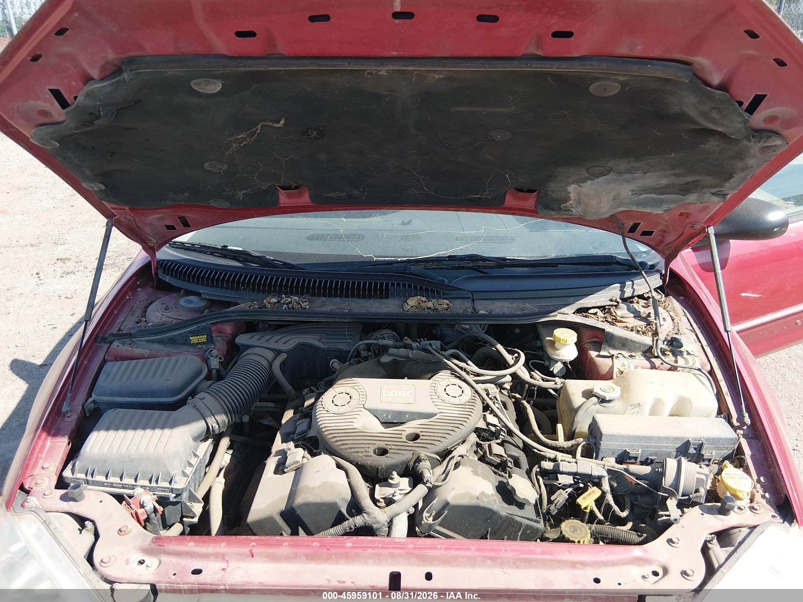 1999 Dodge Intrepid   Красный vin: 2B3HD46R9XH552382