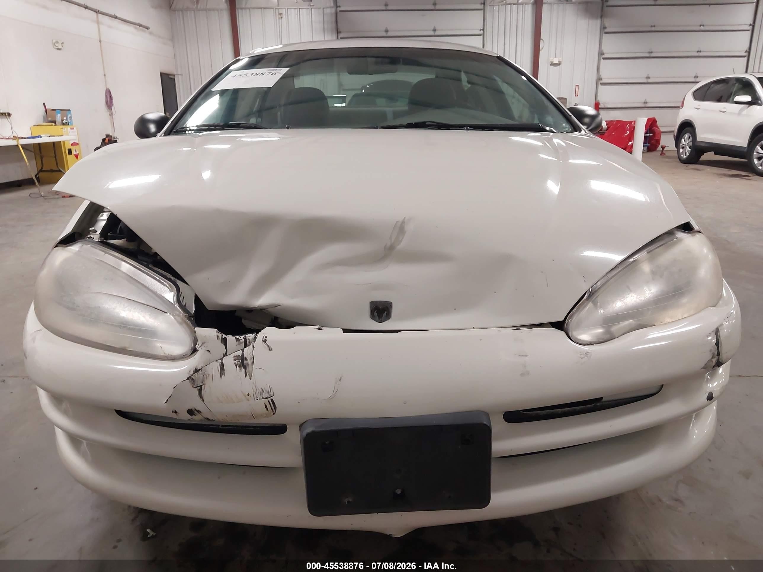 2001 Dodge Intrepid Se White vin: 2B3HD46RX1H524209