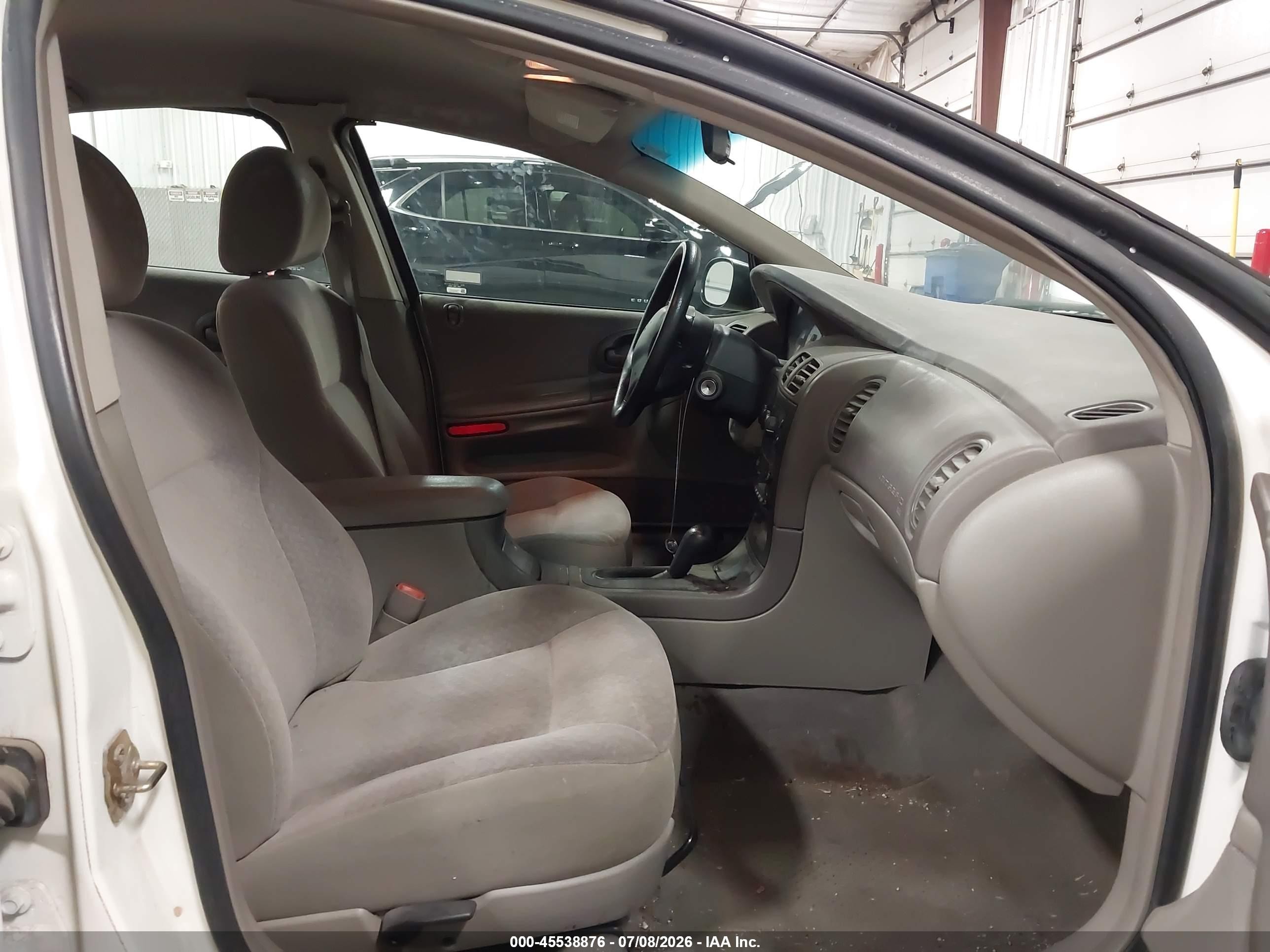 2001 Dodge Intrepid Se White vin: 2B3HD46RX1H524209