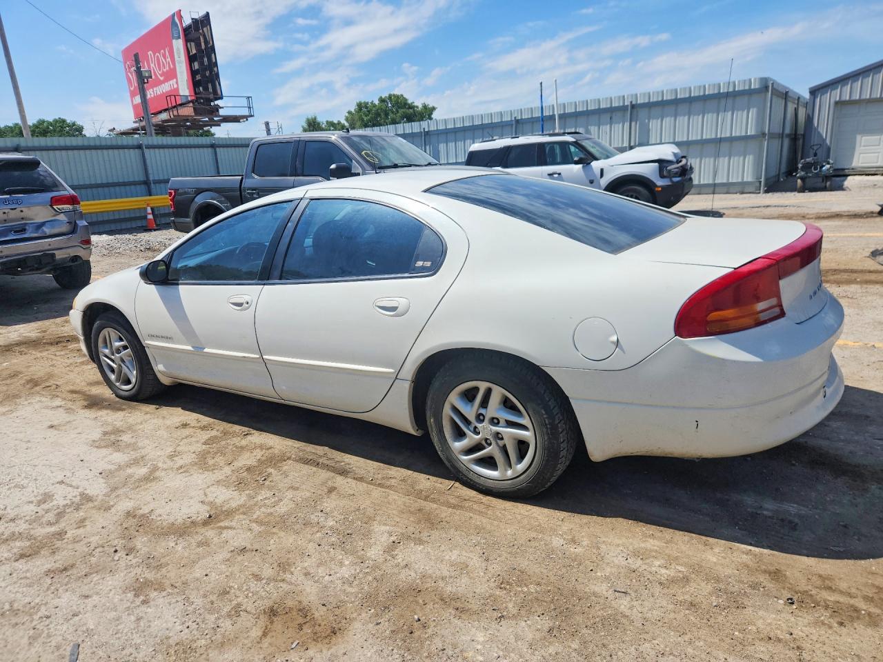 2001 Dodge Intrepid Se White vin: 2B3HD46RX1H592901