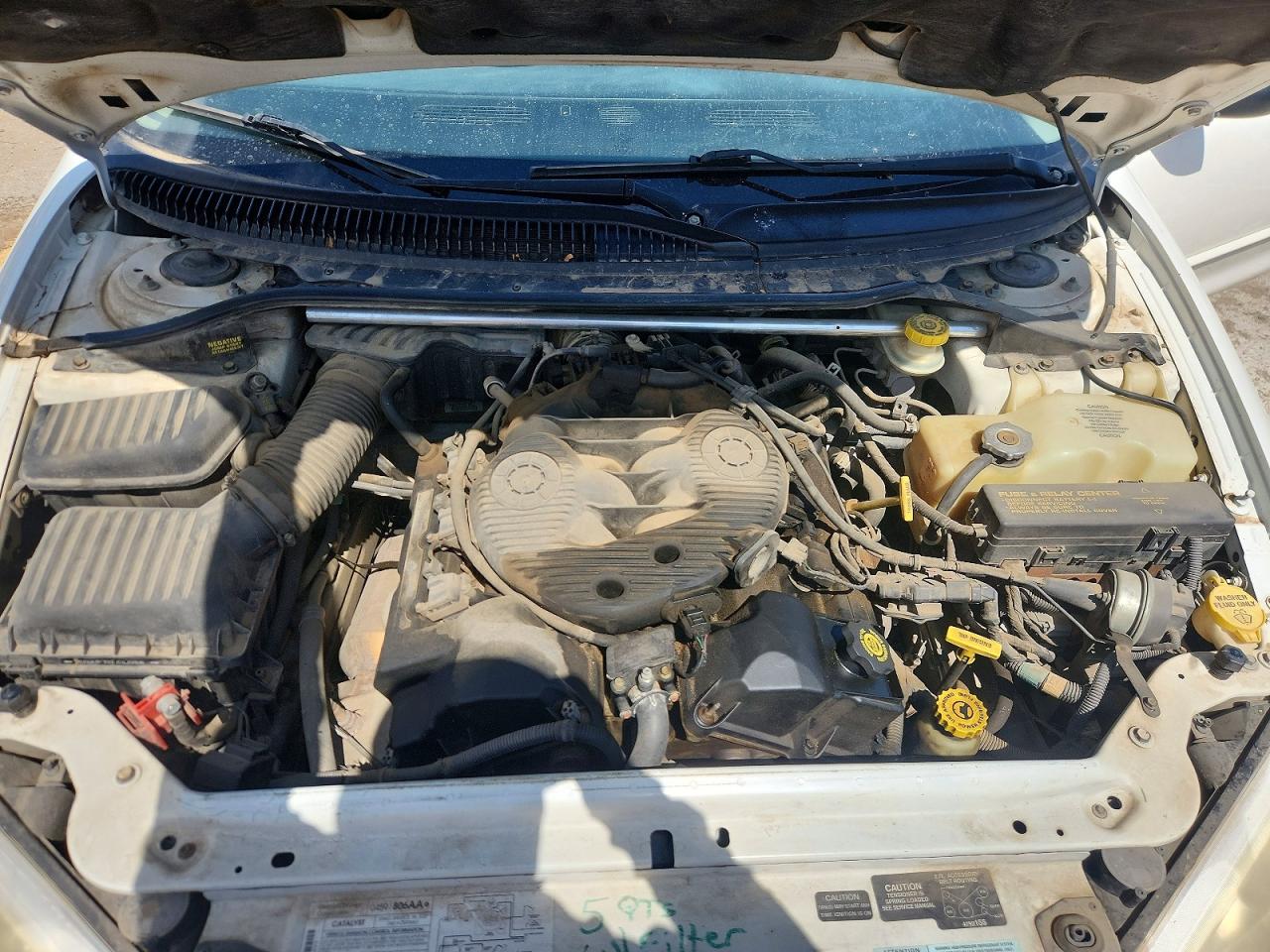 2001 Dodge Intrepid Se White vin: 2B3HD46RX1H592901