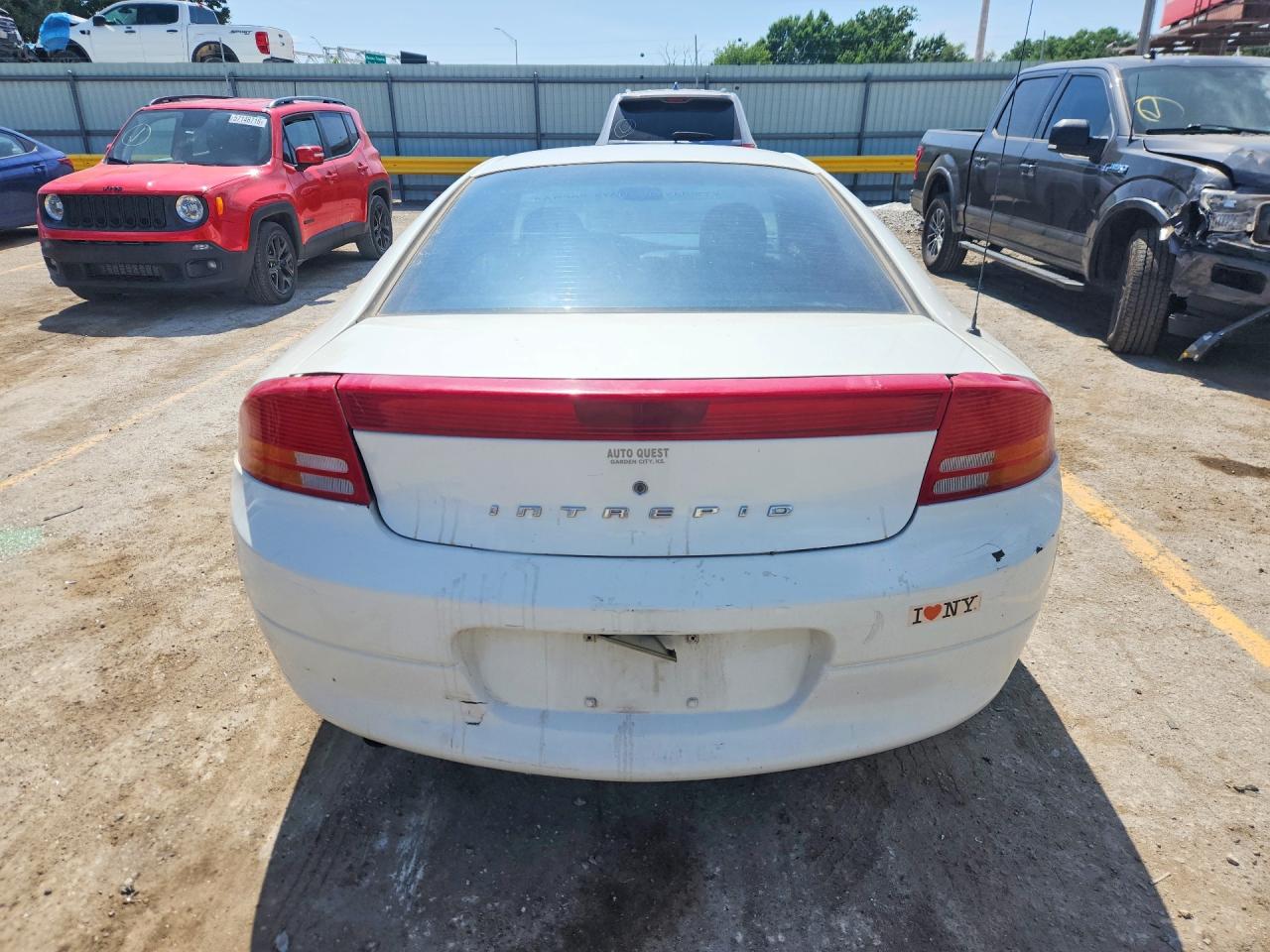 2001 Dodge Intrepid Se White vin: 2B3HD46RX1H592901