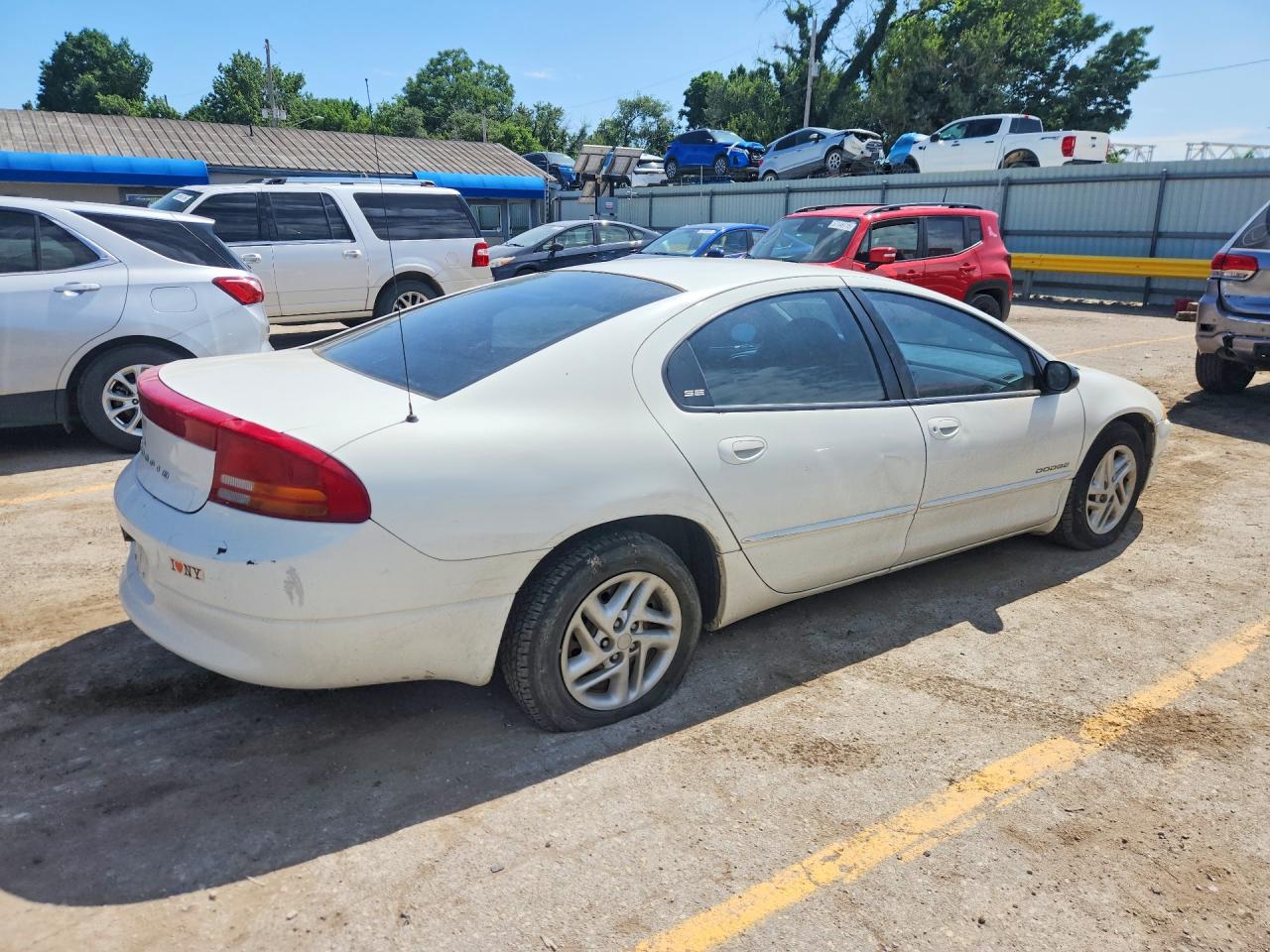 2001 Dodge Intrepid Se White vin: 2B3HD46RX1H592901
