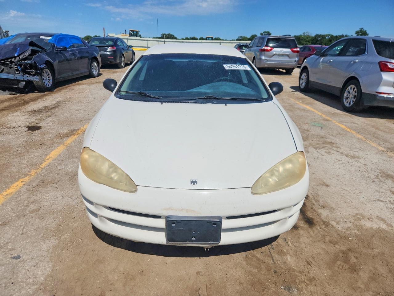 2001 Dodge Intrepid Se White vin: 2B3HD46RX1H592901