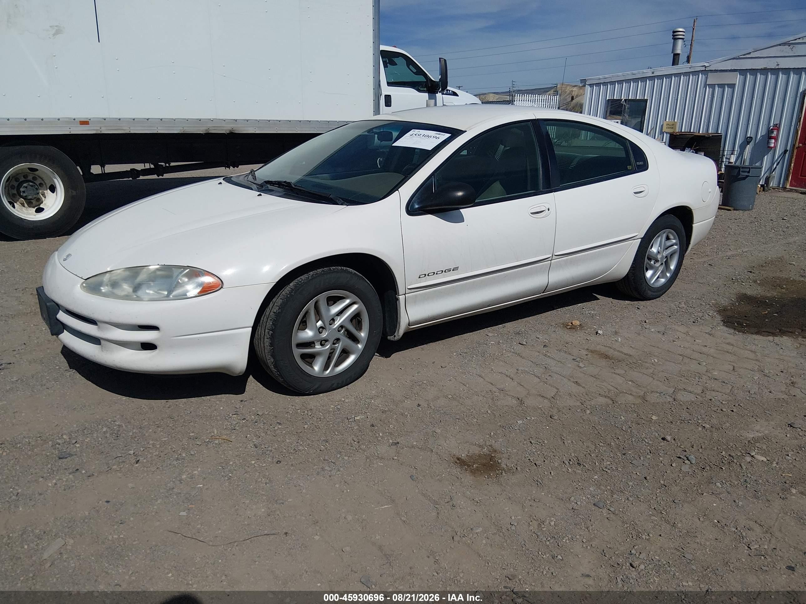 2001 Dodge Intrepid Se Белый vin: 2B3HD46RX1H692240
