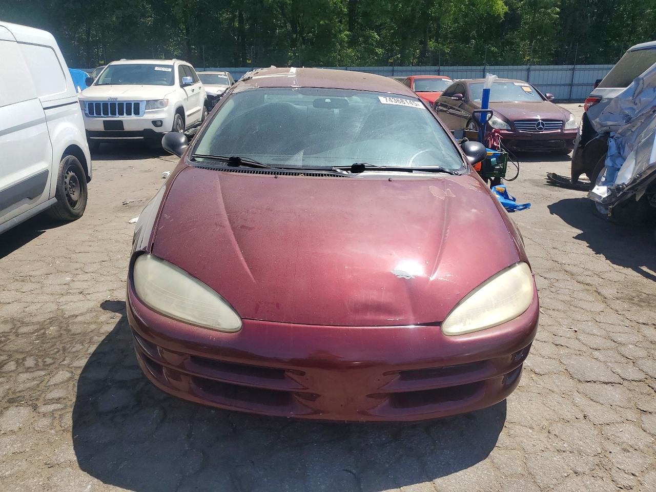 2002 Dodge Intrepid Se Red vin: 2B3HD46RX2H158978