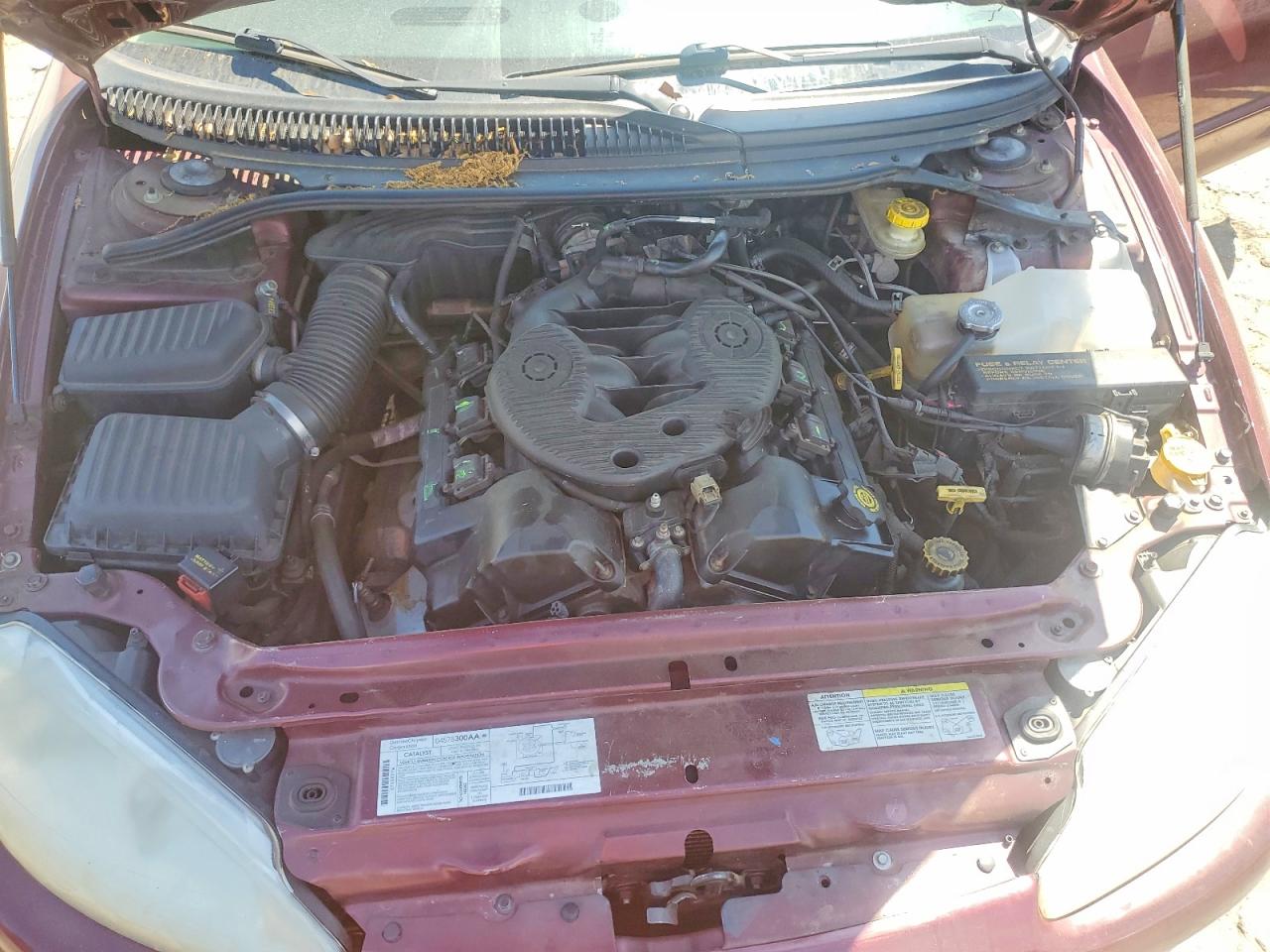 2002 Dodge Intrepid Se Red vin: 2B3HD46RX2H158978