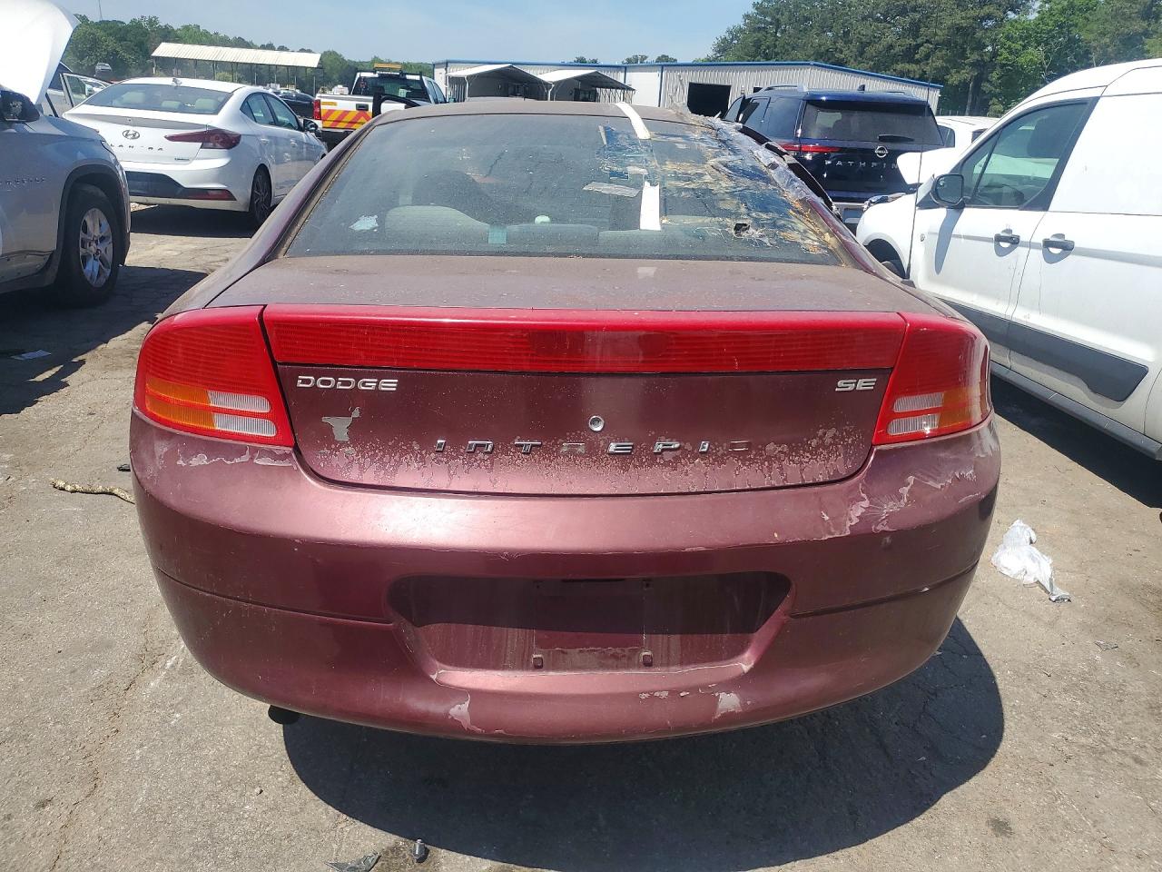 2002 Dodge Intrepid Se Red vin: 2B3HD46RX2H158978