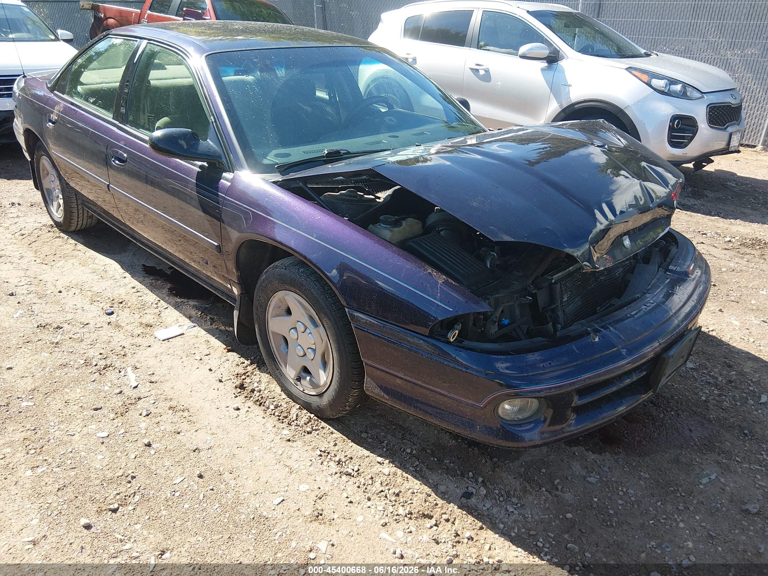 1997 Dodge Intrepid   Purple vin: 2B3HD46T1VH692418