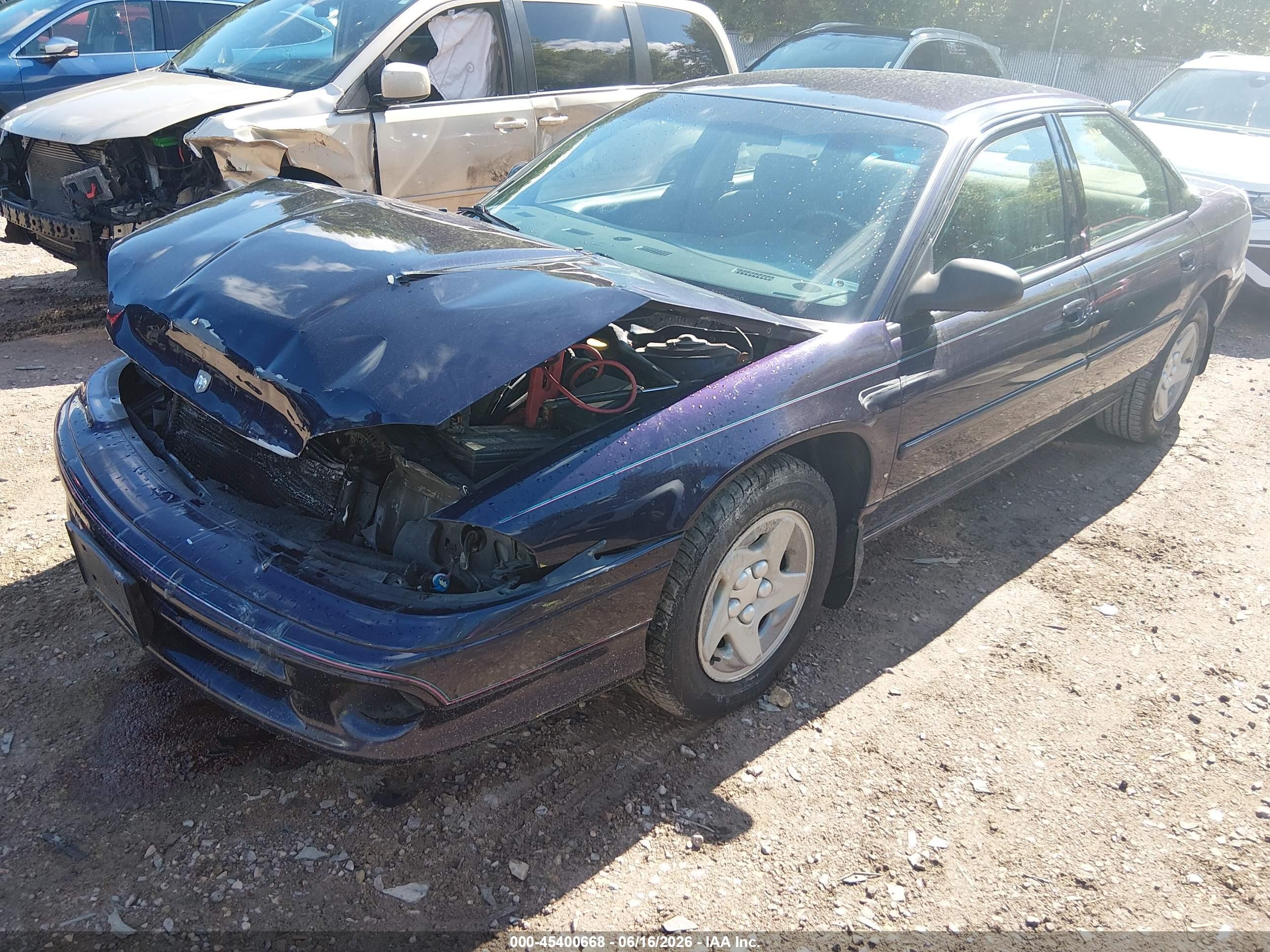 1997 Dodge Intrepid   Purple vin: 2B3HD46T1VH692418