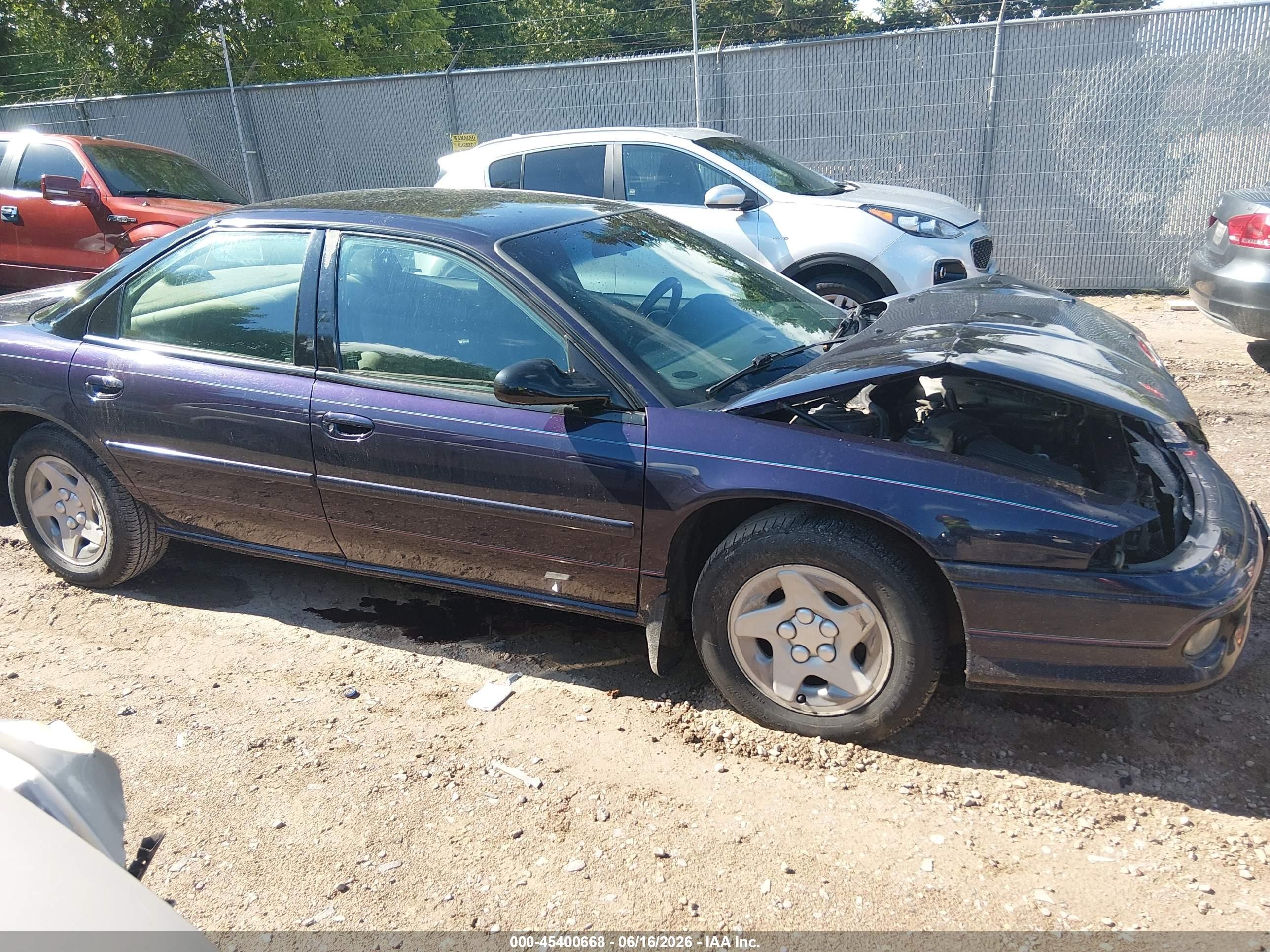 1997 Dodge Intrepid   Purple vin: 2B3HD46T1VH692418
